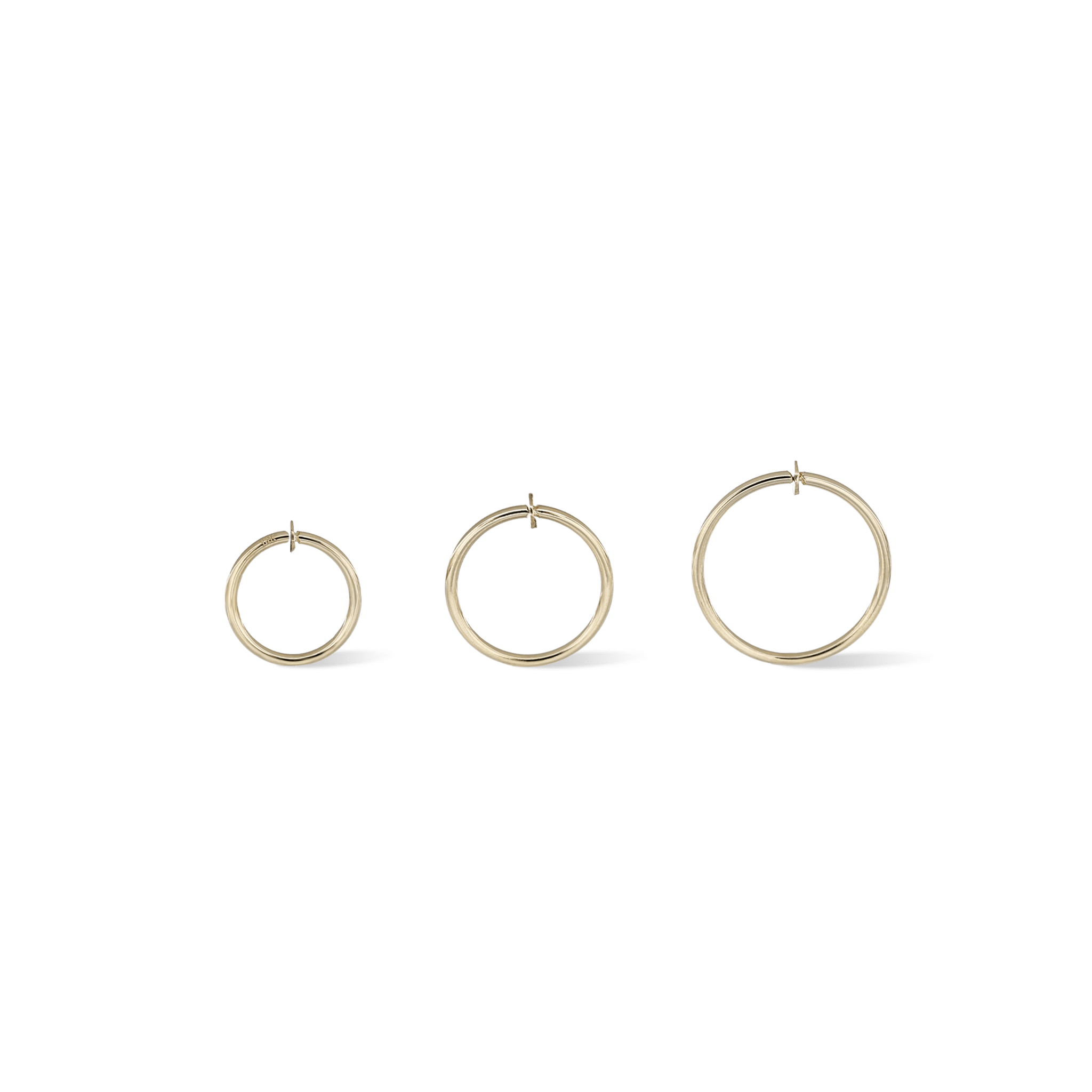 BEATTI Hoops Gold / 8mm / Single CharmLink Loop MJH011 CharmLink Loop