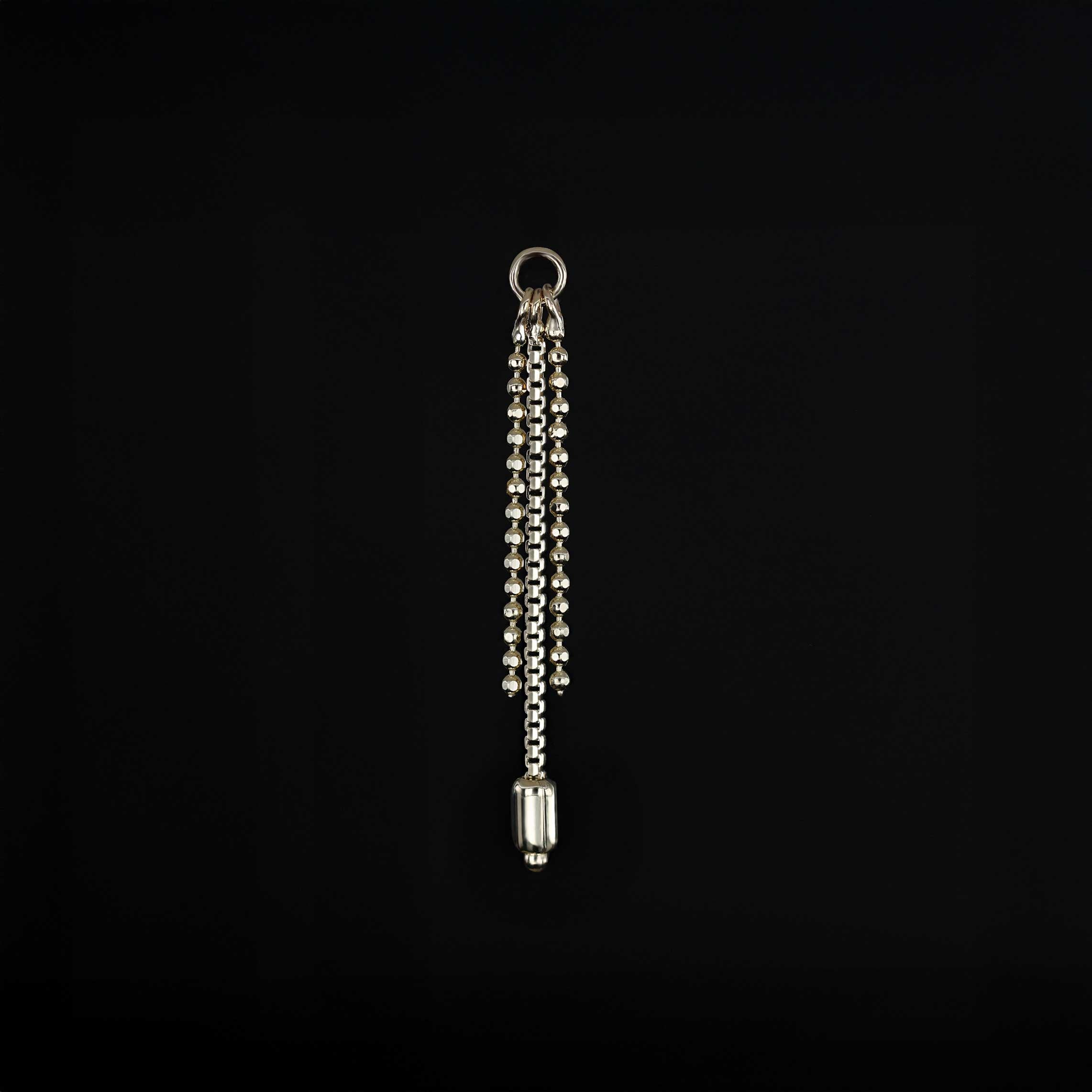 BEATTI Hoops Axis Barrel Charm Axis Barrel Charm