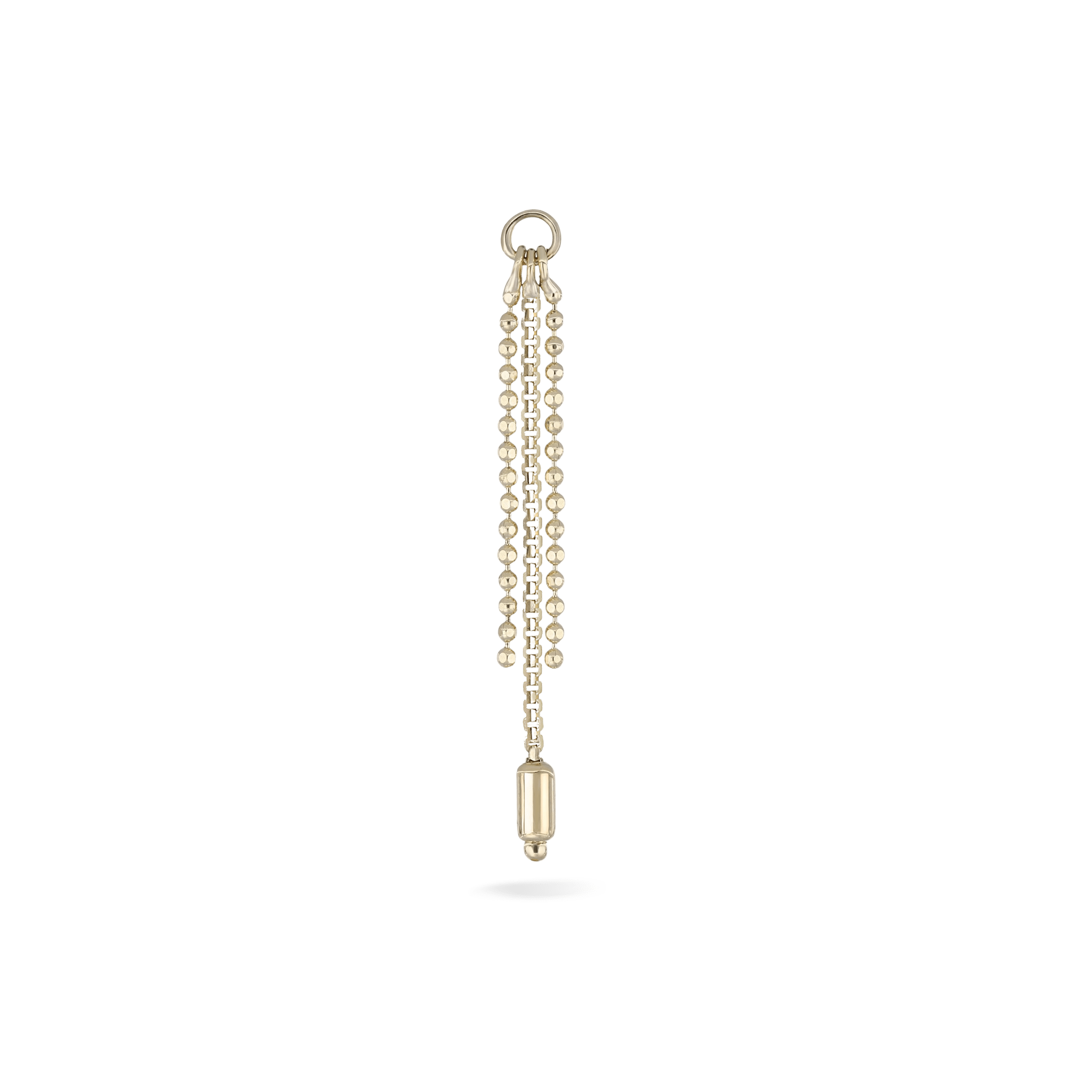 BEATTI Hoops Gold / Single Axis Barrel Charm MJH011 Axis Barrel Charm