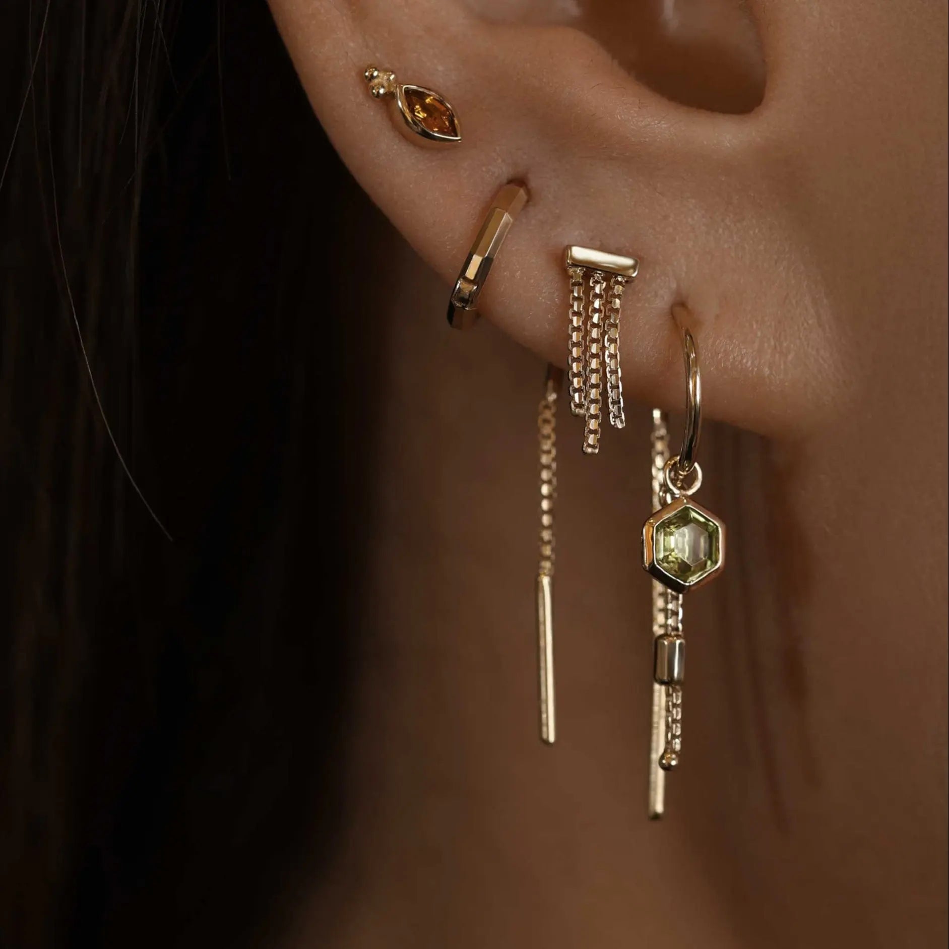 BEATTI Hoops Versa Chain Claw Hoop with Facet Barrel Versa Chain Claw Hoop with Facet Barrel