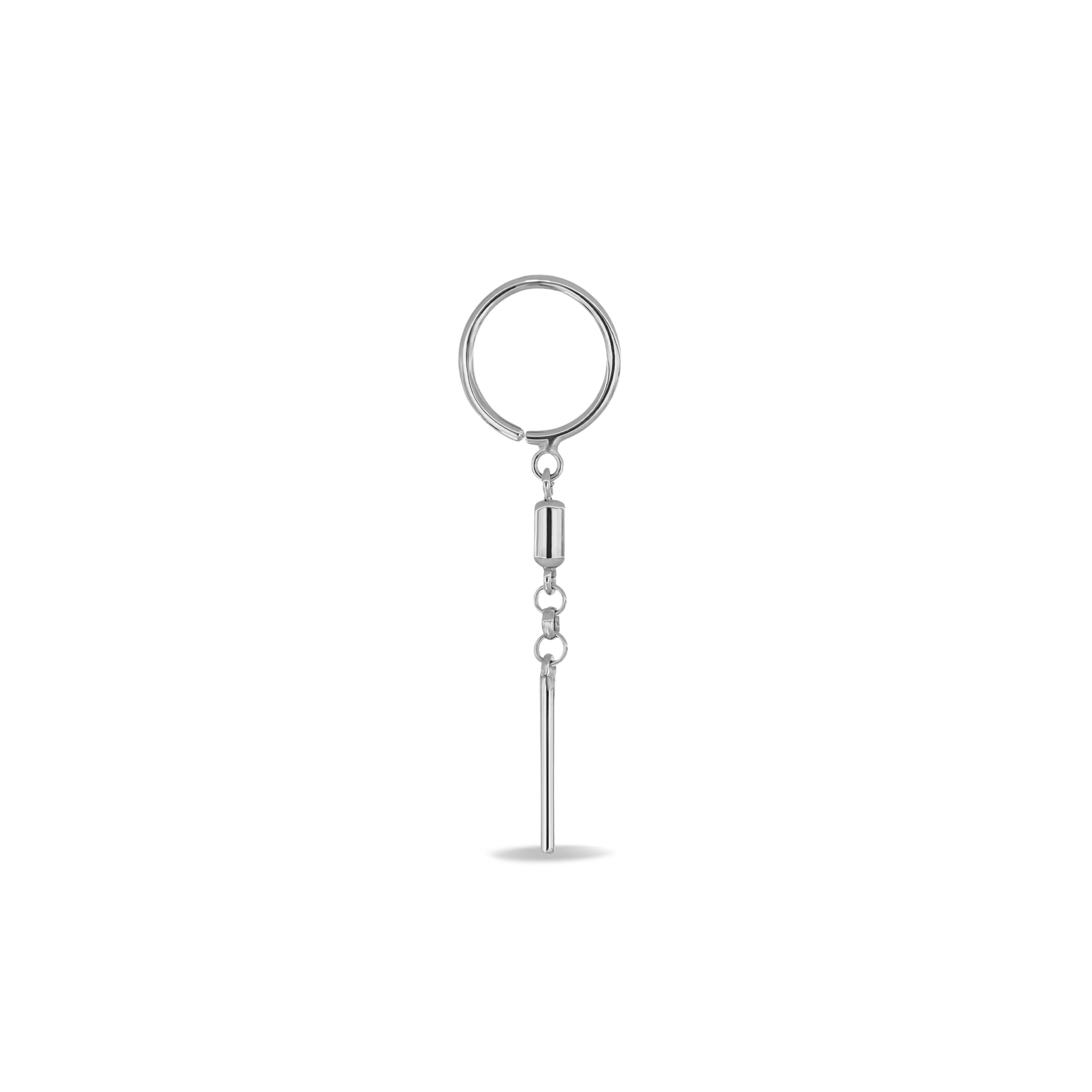 BEATTI Threaders White Gold / Single Axis Drop Axis Drop