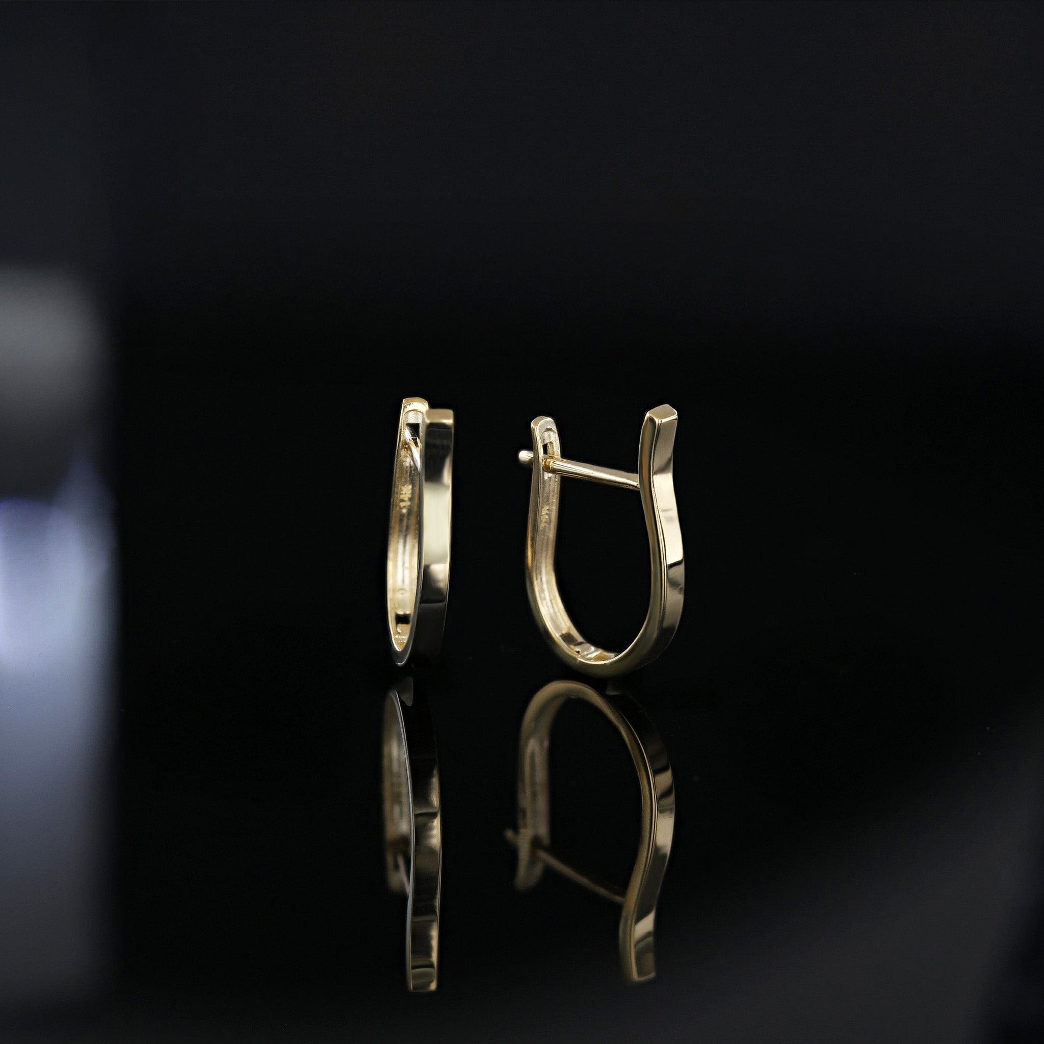 BEATTI Hoops OR46791 • 14k Gold Hoop Earring OR46791 • 14k Gold Hoop Earring