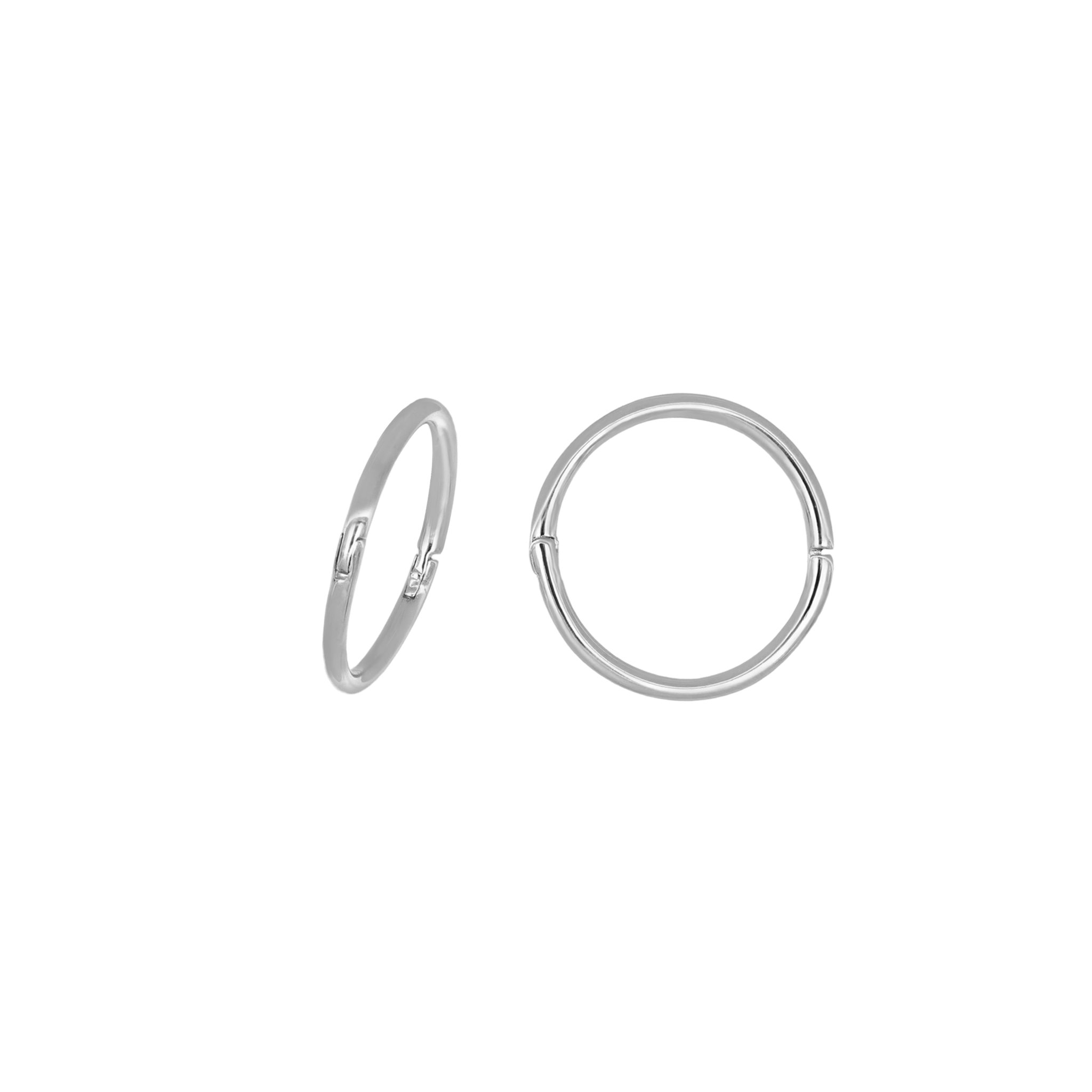 BEATTI Hoops Gold OT48350 • 14K Gold Basic Hoops OT48350 OT48350 • 14K Gold Basic Hoops