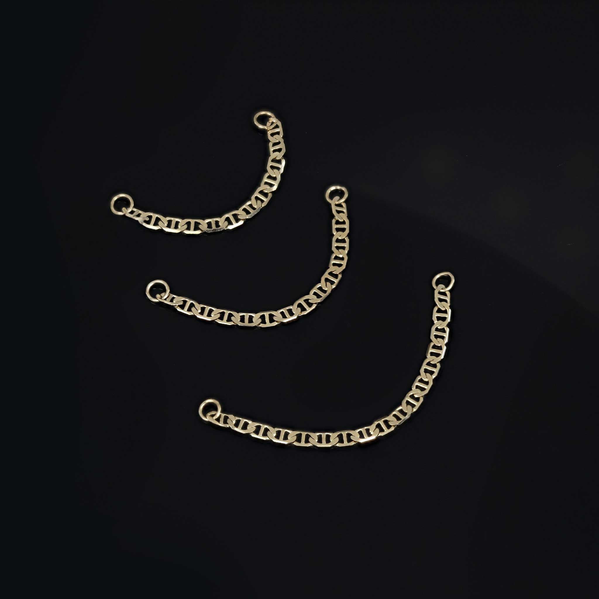 BEATTI Chain Attachments Canto • 14K Gold Single Chain Attachment Canto • 14K Gold Single Chain Attachment