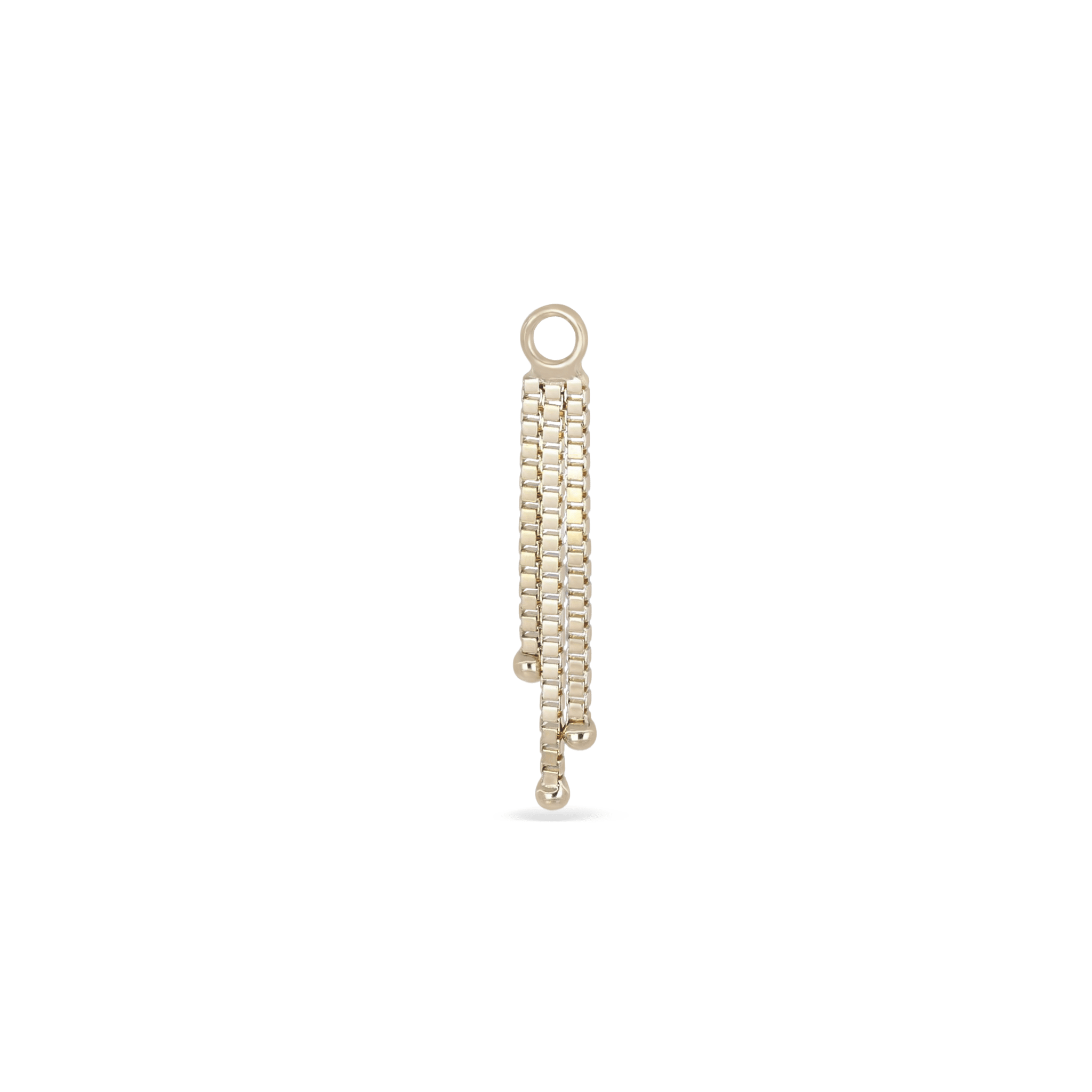 BEATTI 14K solid Gold soma chain charm