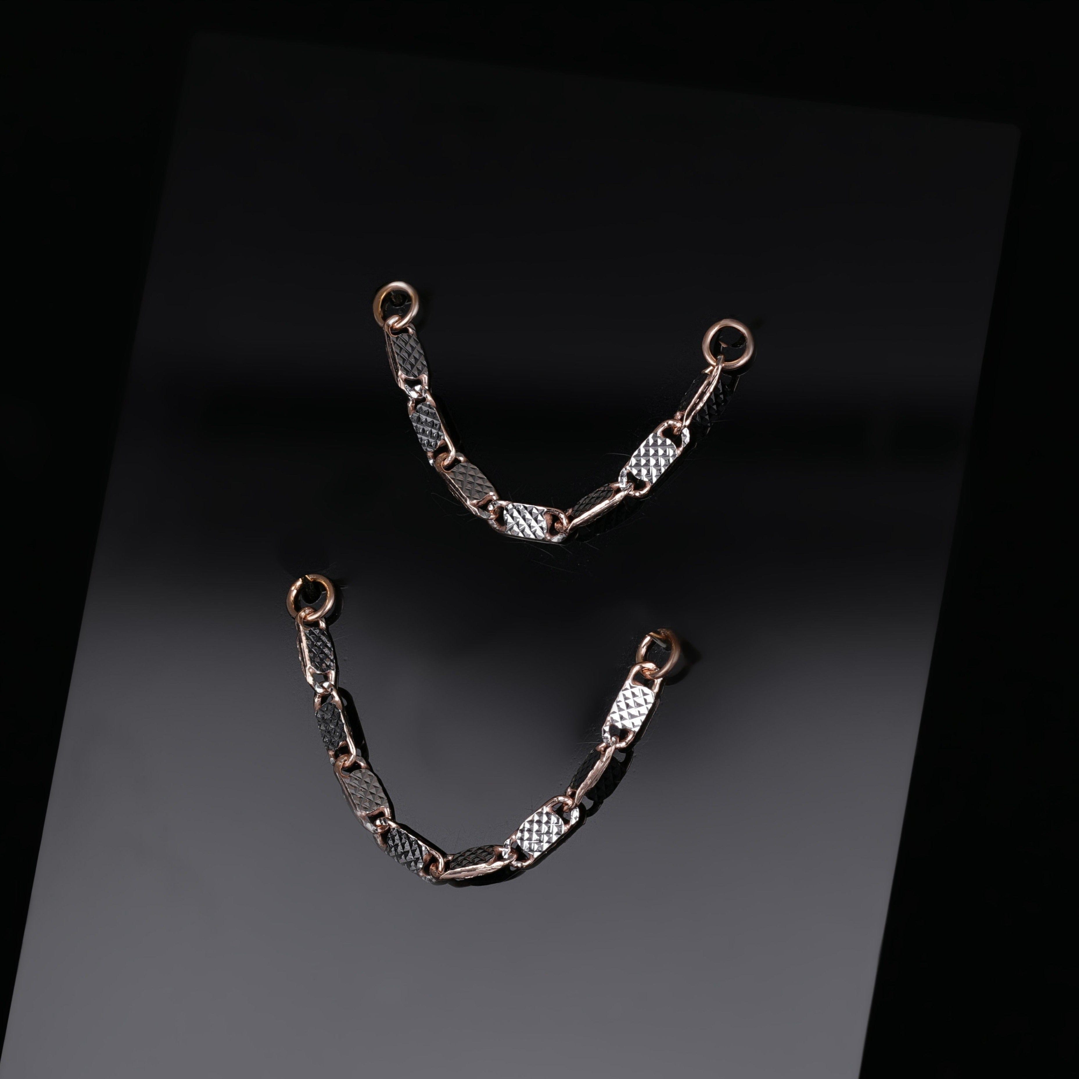 BEATTI Chain Attachments 14K Gold Fancy Link Chain Attachment 14K Gold Fancy Link Chain Attachment