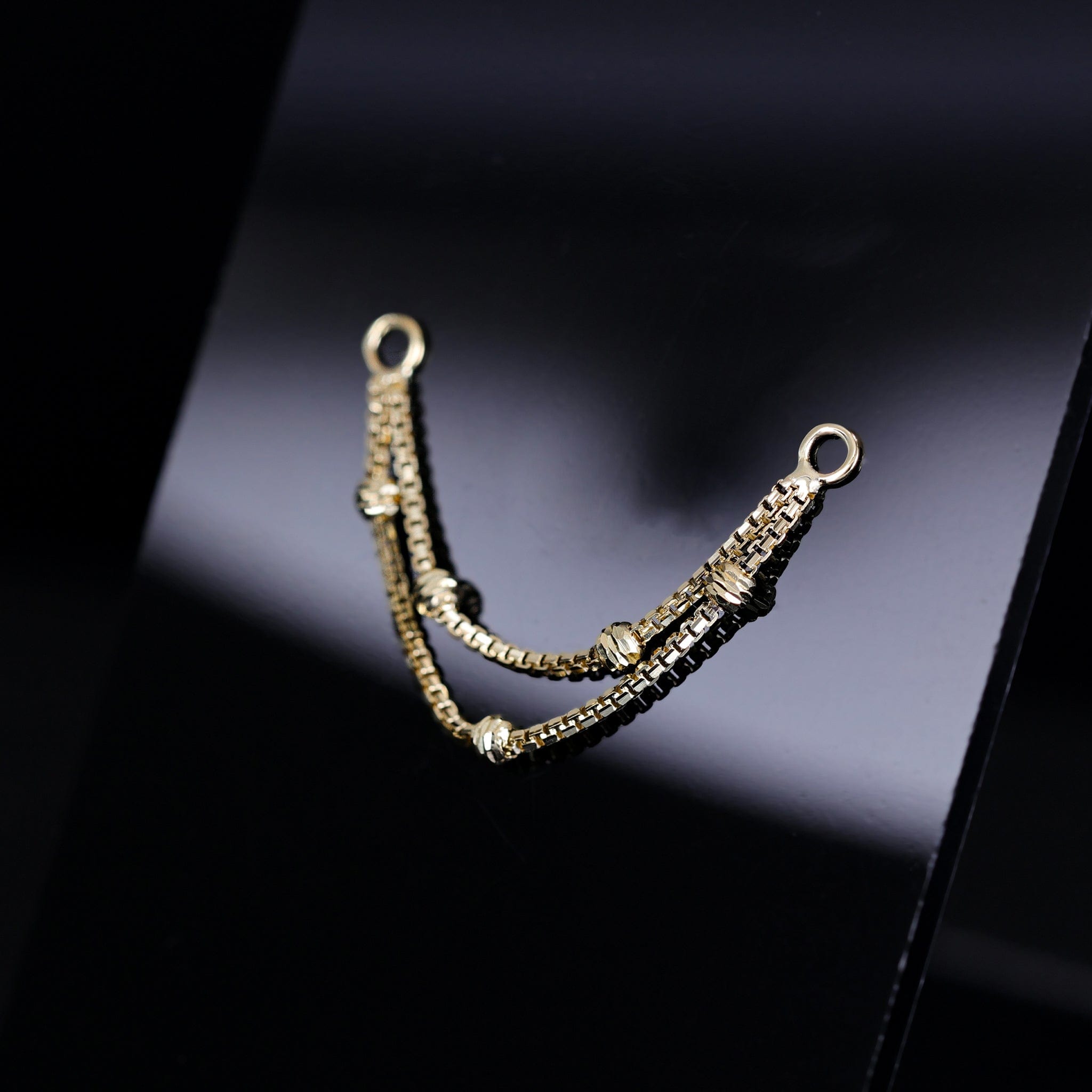 BEATTI Chain Attachments Brillcut Ball-Beaded Double Chain Attachment Brillcut Ball-Beaded Double Chain Attachment by BEATTI