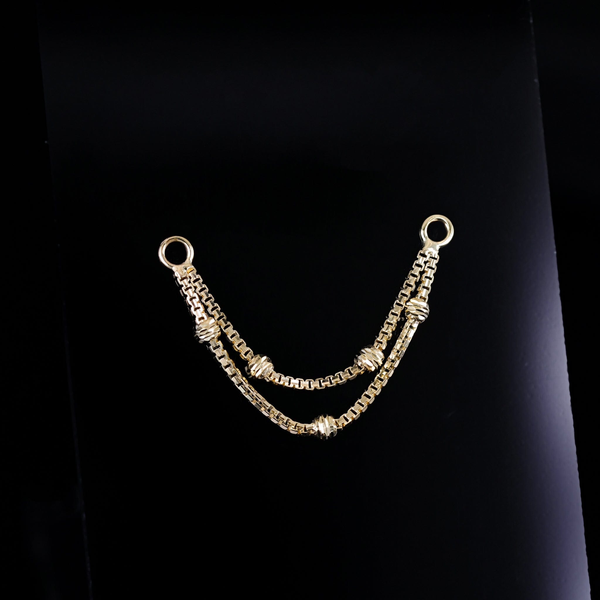 BEATTI Chain Attachments Brillcut Ball-Beaded Double Chain Attachment Brillcut Ball-Beaded Double Chain Attachment by BEATTI