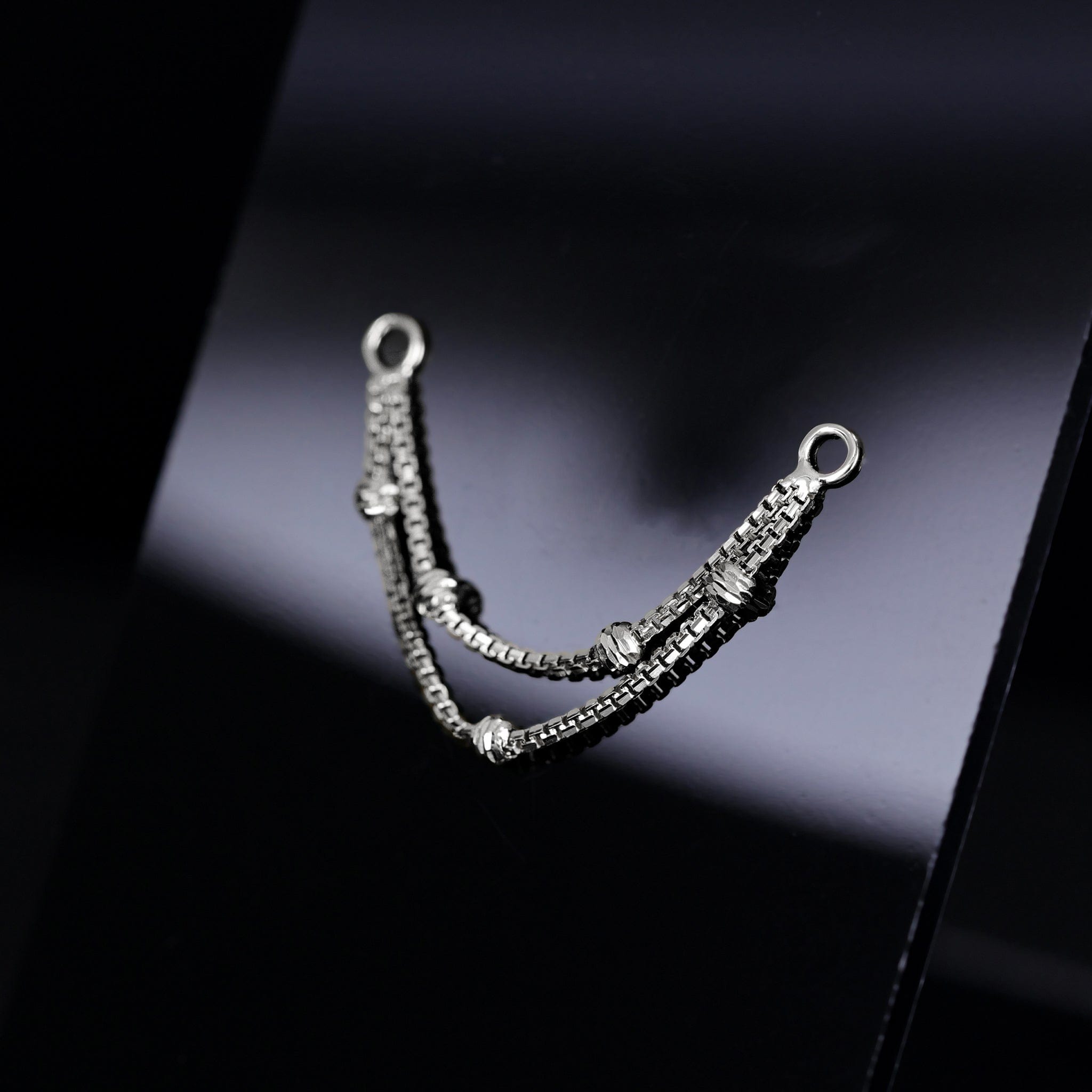 BEATTI Chain Attachments Brillcut Ball-Beaded Double Chain Attachment Brillcut Ball-Beaded Double Chain Attachment by BEATTI