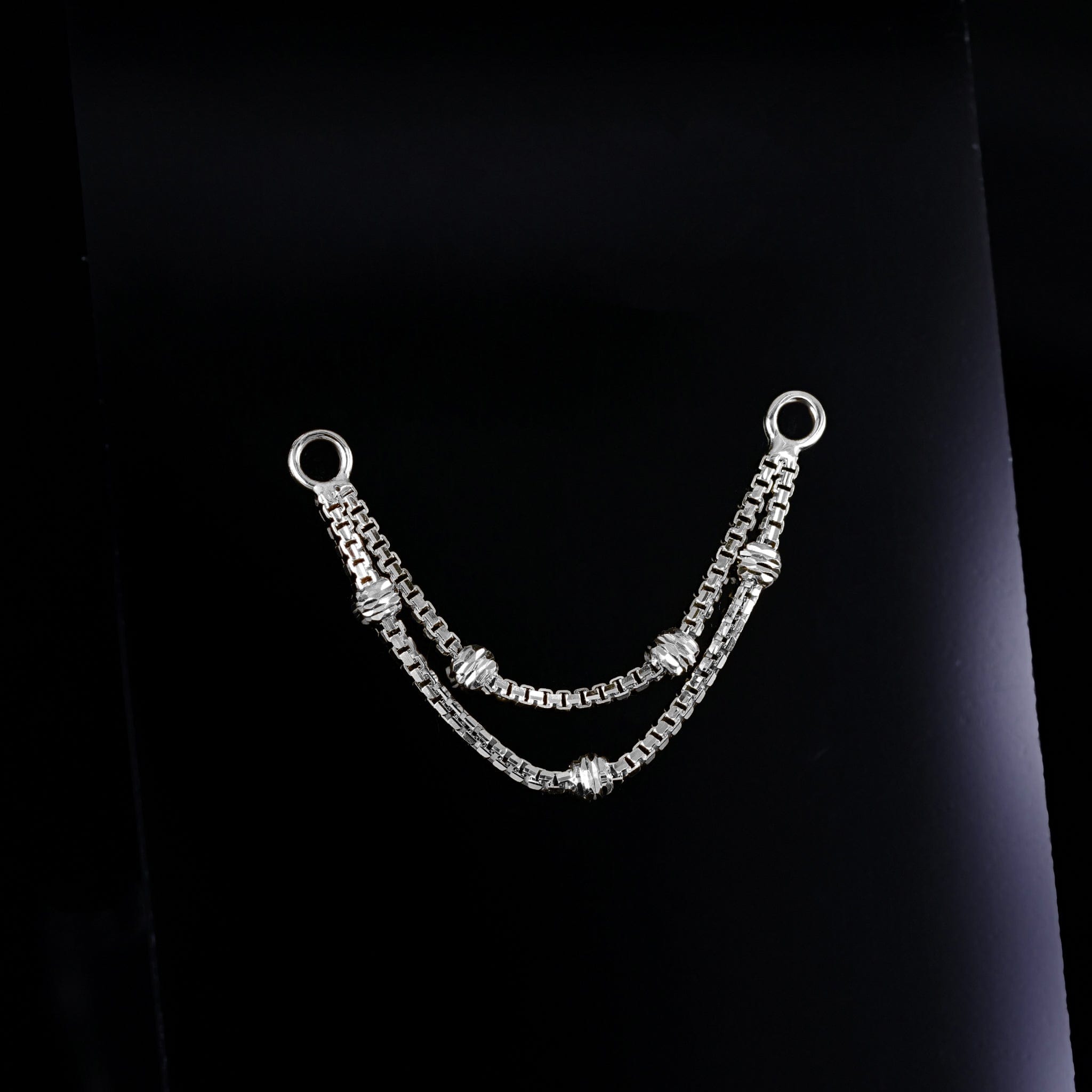 BEATTI Chain Attachments Brillcut Ball-Beaded Double Chain Attachment Brillcut Ball-Beaded Double Chain Attachment by BEATTI