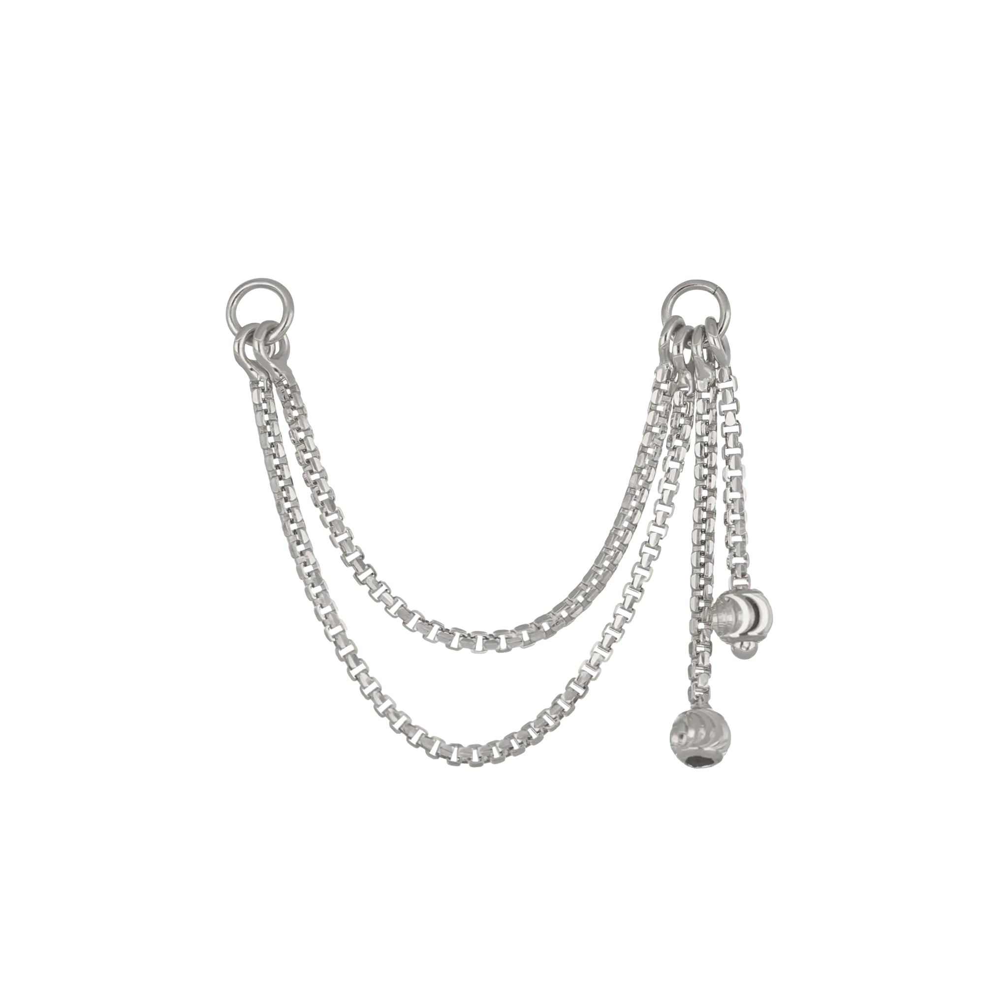 BEATTI Chain Attachments Brillcut Moonlit Charm Chain Attachment Brillcut Moonlit Charm Chain Attachment by BEATTI