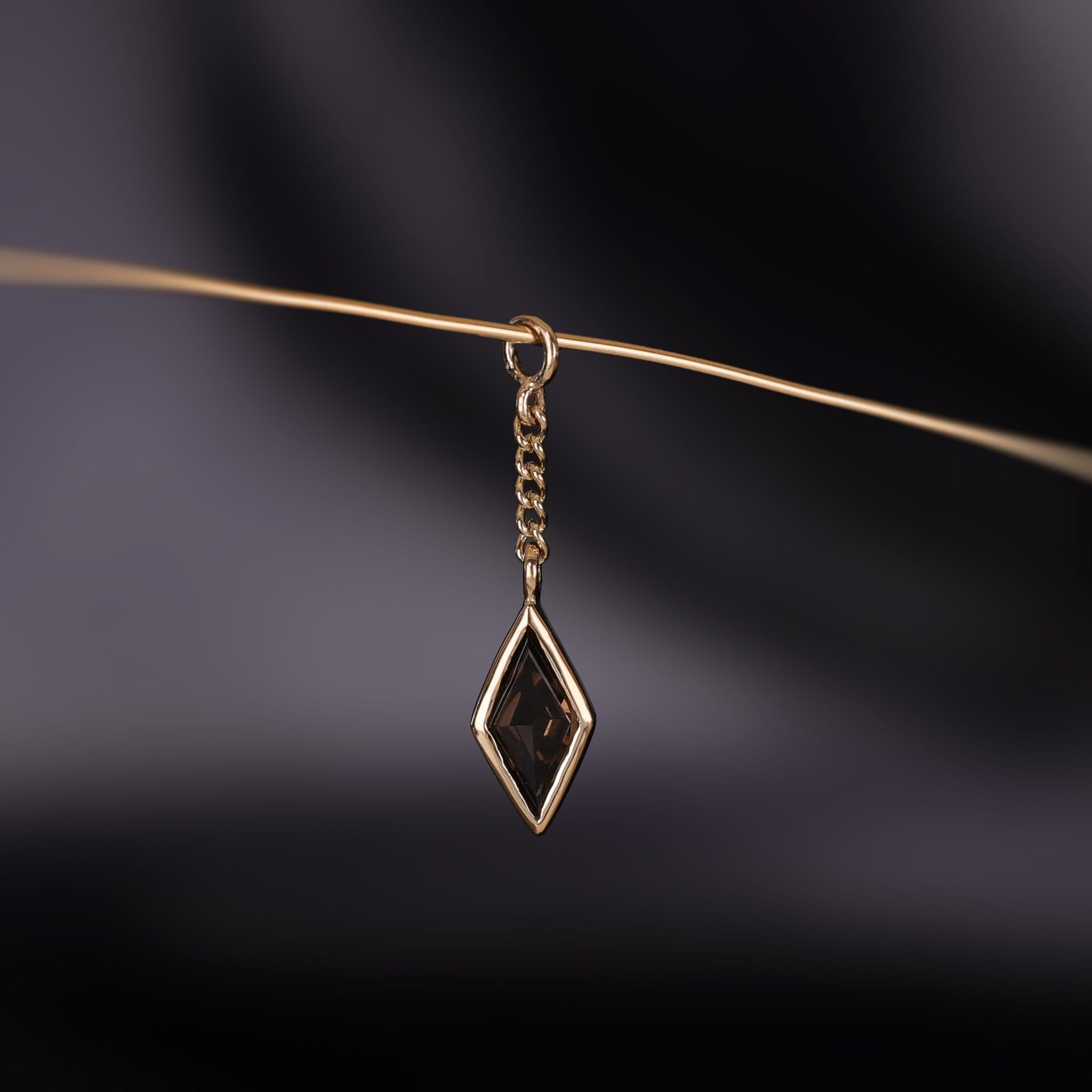 BEATTI Charms Xena • Rhombus Gemstone Chain Charm Xena • Rhombus Gemstone Chain Charm