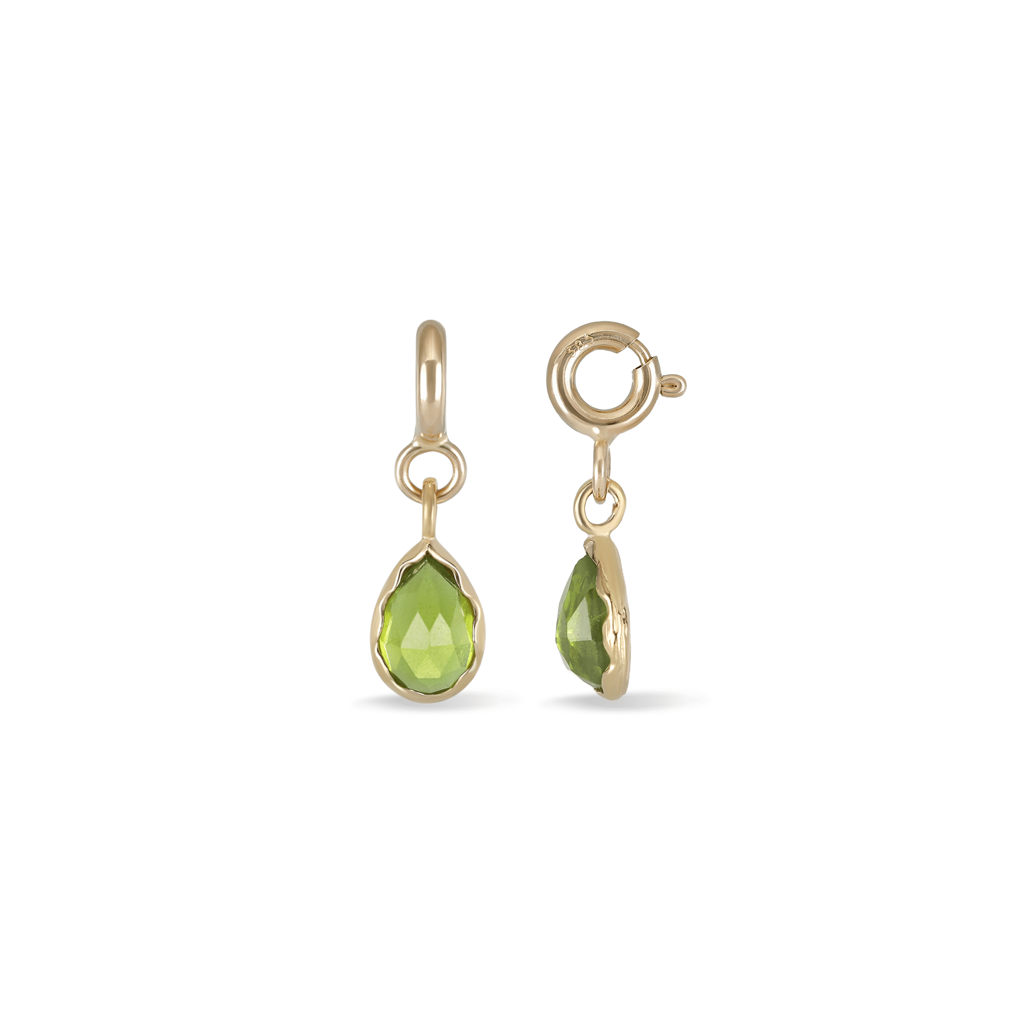 BEATTI Pendants Gold / Peridot Sample Sale • Eclat Pendant SS25 SS25 PD 005 YG MR Sample Sale • Eclat Pendant SS25