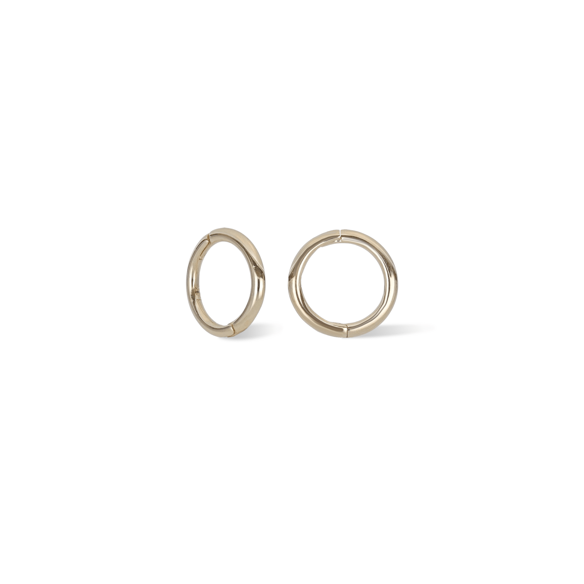 BEATTI Hoops 14K Gold Plain Clicker Hoop • 18G • 6mm 14K Gold Plain Clicker Hoop • 18G • 6mm
