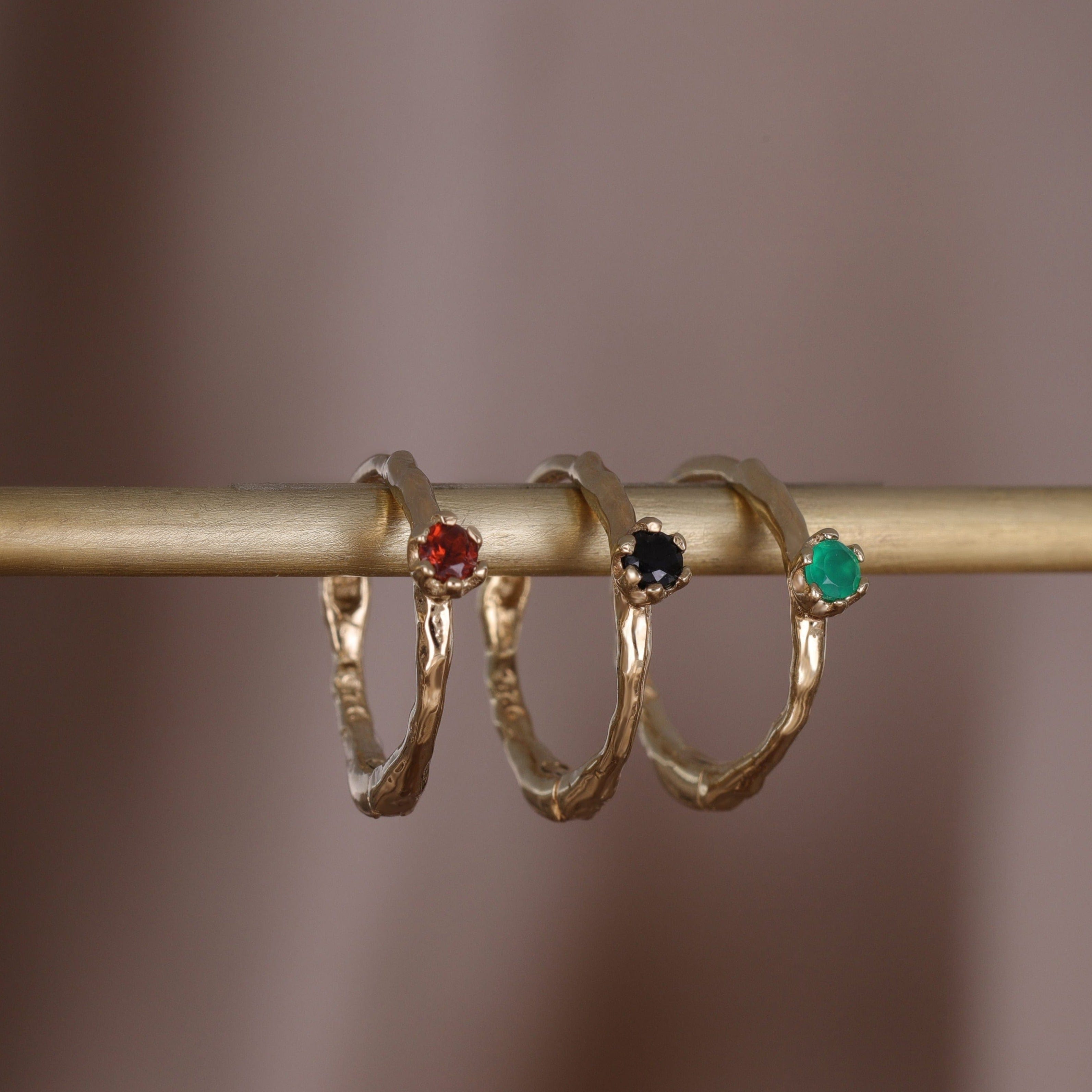 BEATTI Hoops Tara Hoop Earrings Tara Hoop Earrings