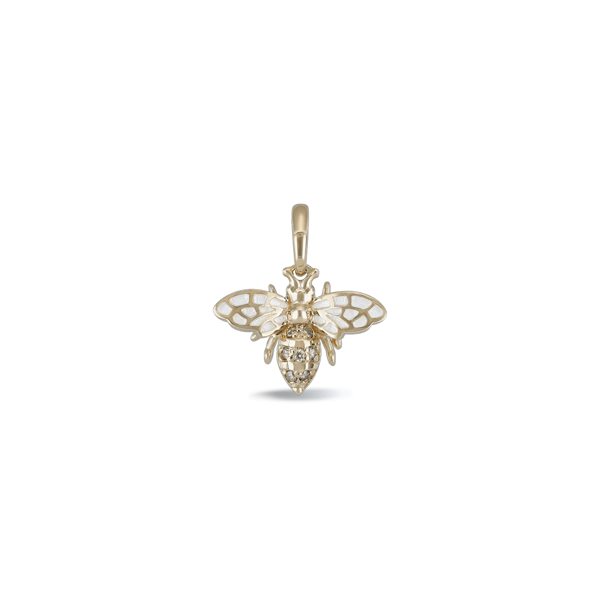 BEATTI Pendants Gold Eternal Diamond HoneyBee Pendant II JC150_W Eternal Diamond HoneyBee Pendant II