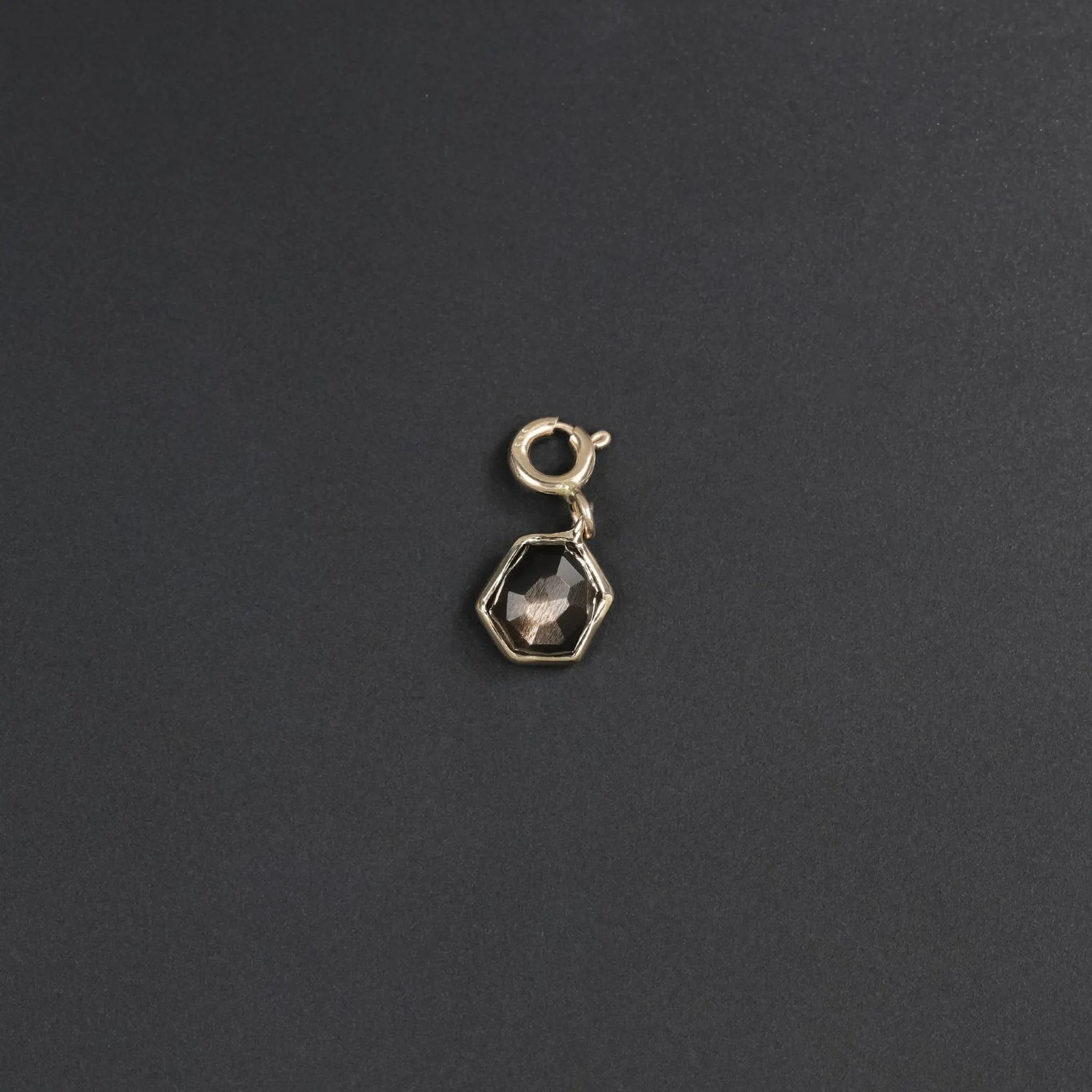 BEATTI Pendants Mini Hexagon Dome Gemstone SR Pendant Mini Hexagon Dome Gemstone SR Pendant