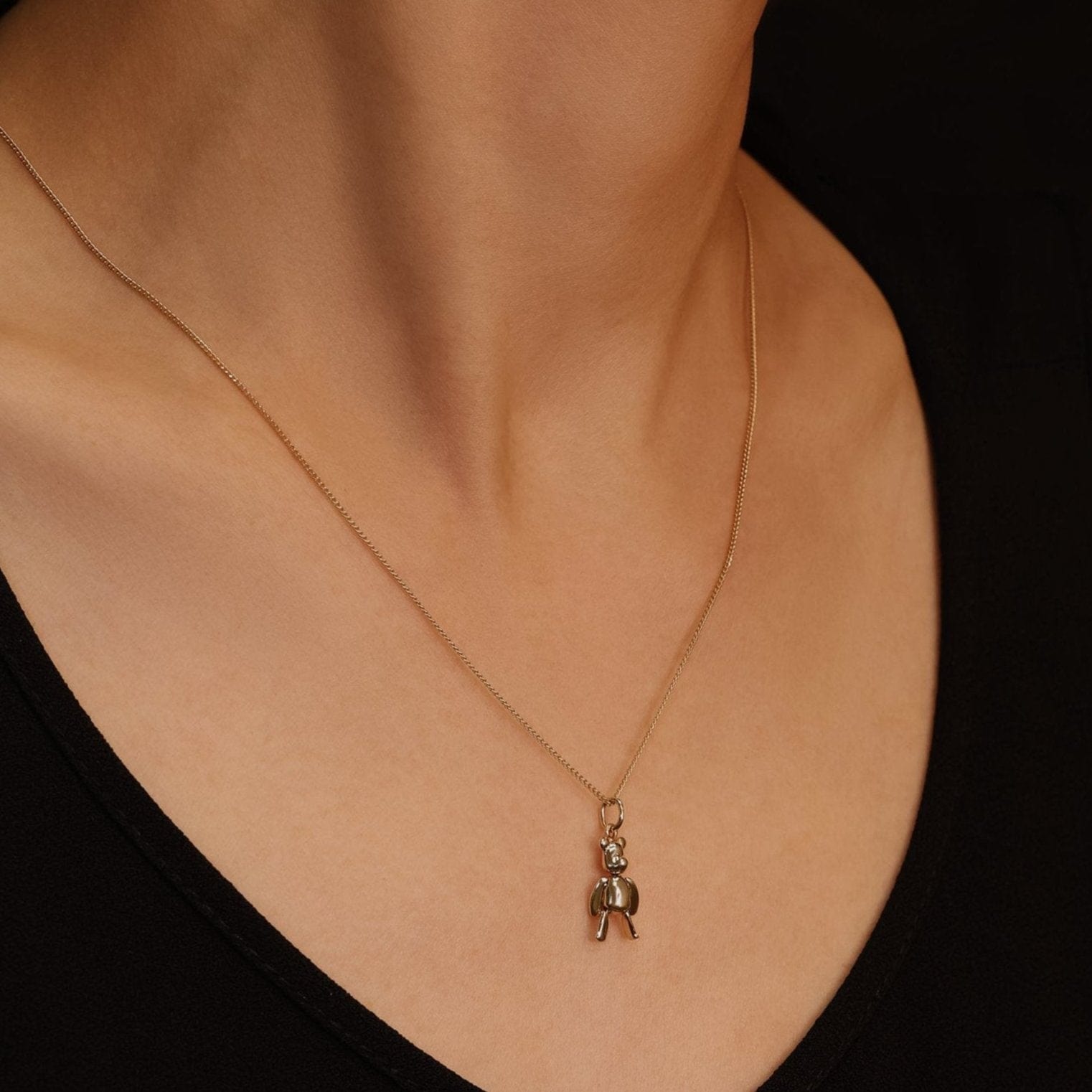 BEATTI Pendants Whimsy Teddy Bear Pendant Whimsy Teddy Bear Pendant