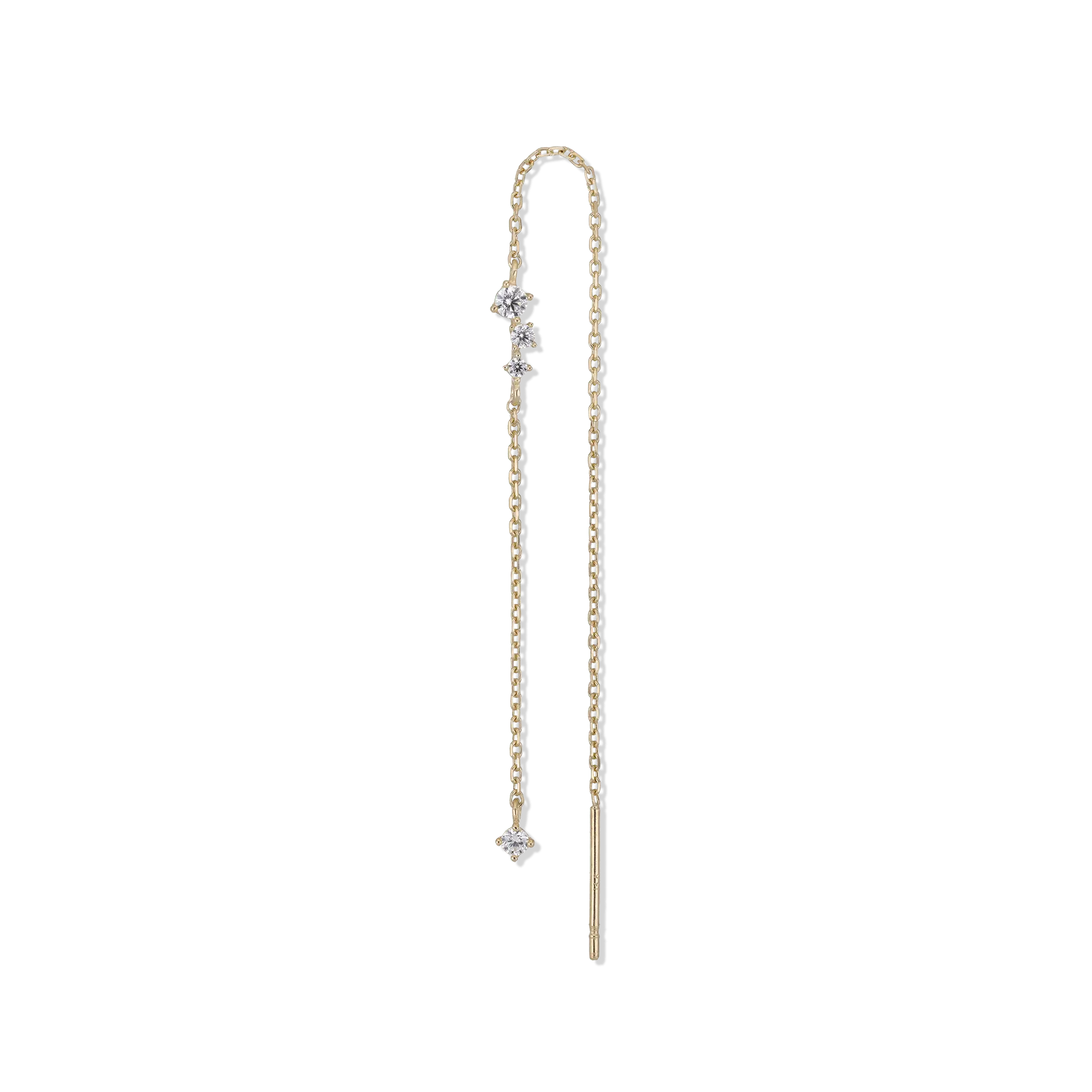 BEATTI Threaders Gold / Pair Ami Twinkling CZ Threader Ami Twinkling CZ Threader