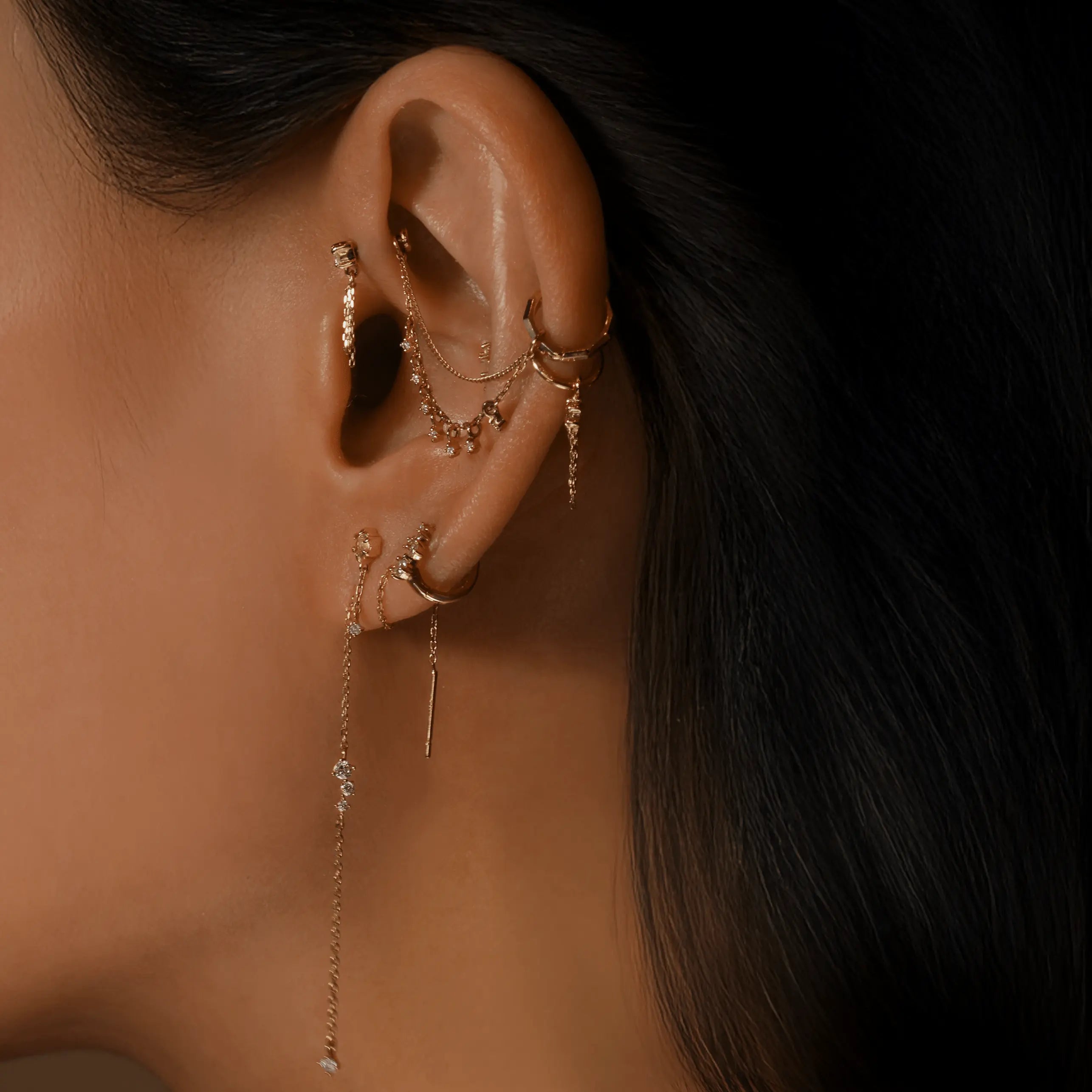 BEATTI Threaders Ami Twinkling CZ Threader Ami Twinkling CZ Threader