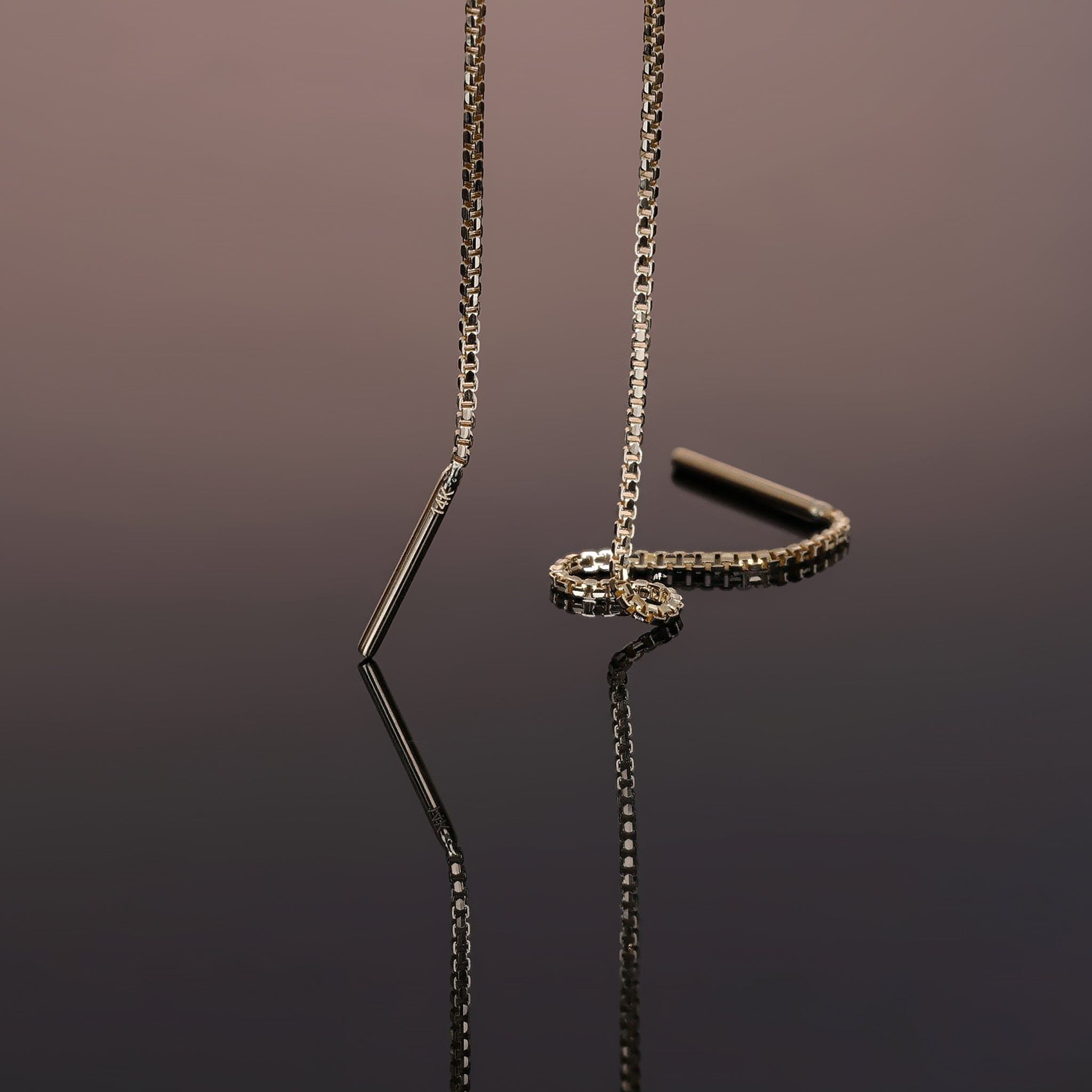 BEATTI Threaders BrillCut Box Chain Long Threader BrillCut Box Chain Long Threader