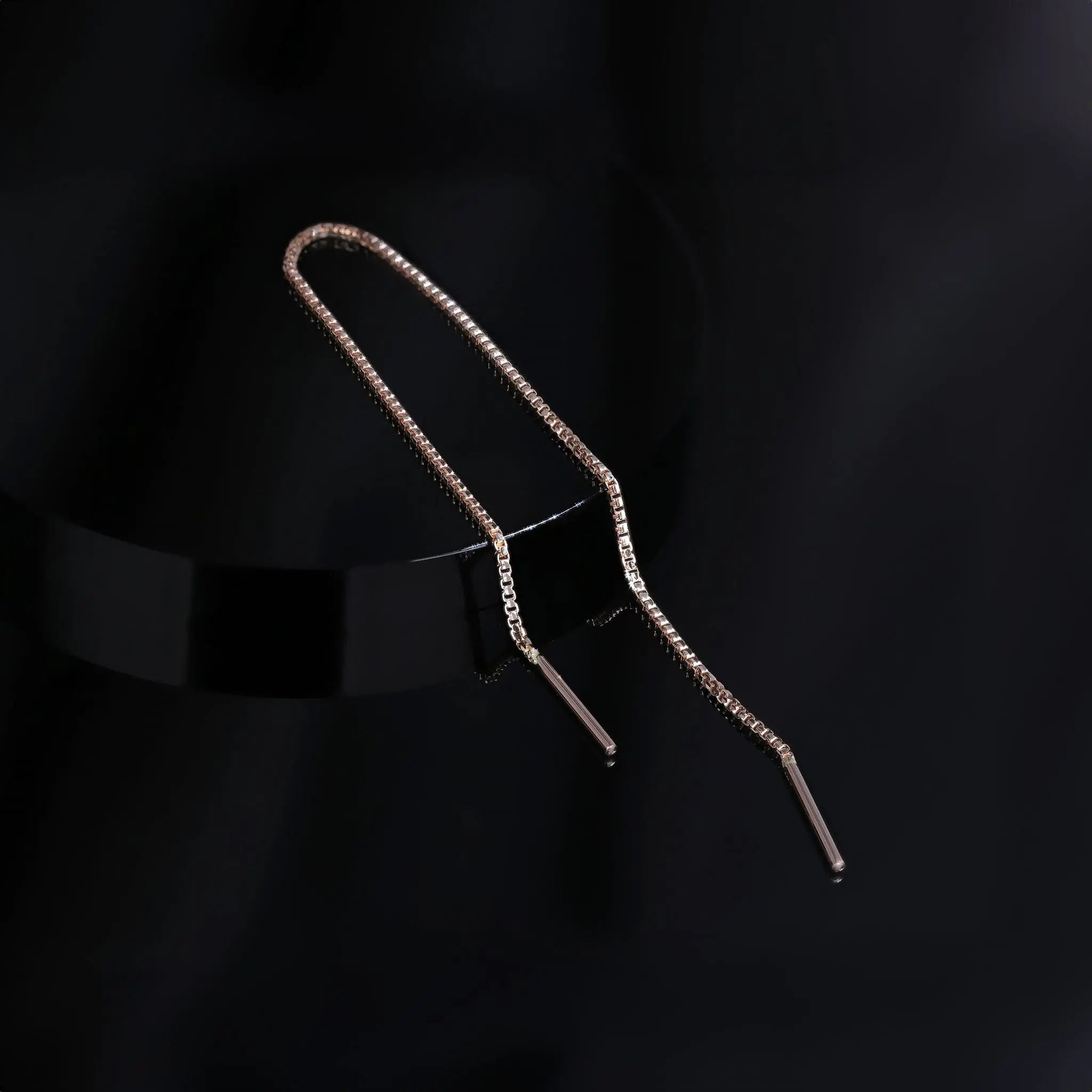 BEATTI Threaders BrillCut Box Chain Long Threader BrillCut Box Chain Long Threader