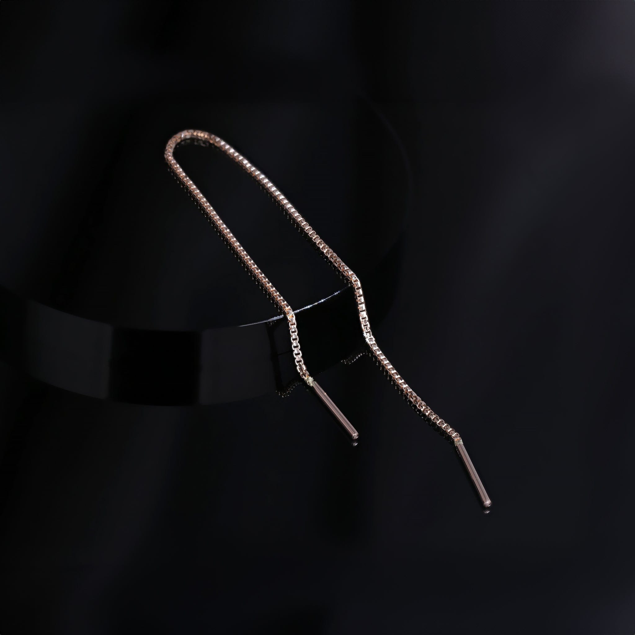 BEATTI Threaders BrillCut Box Chain Long Threader BrillCut Box Chain Long Threader