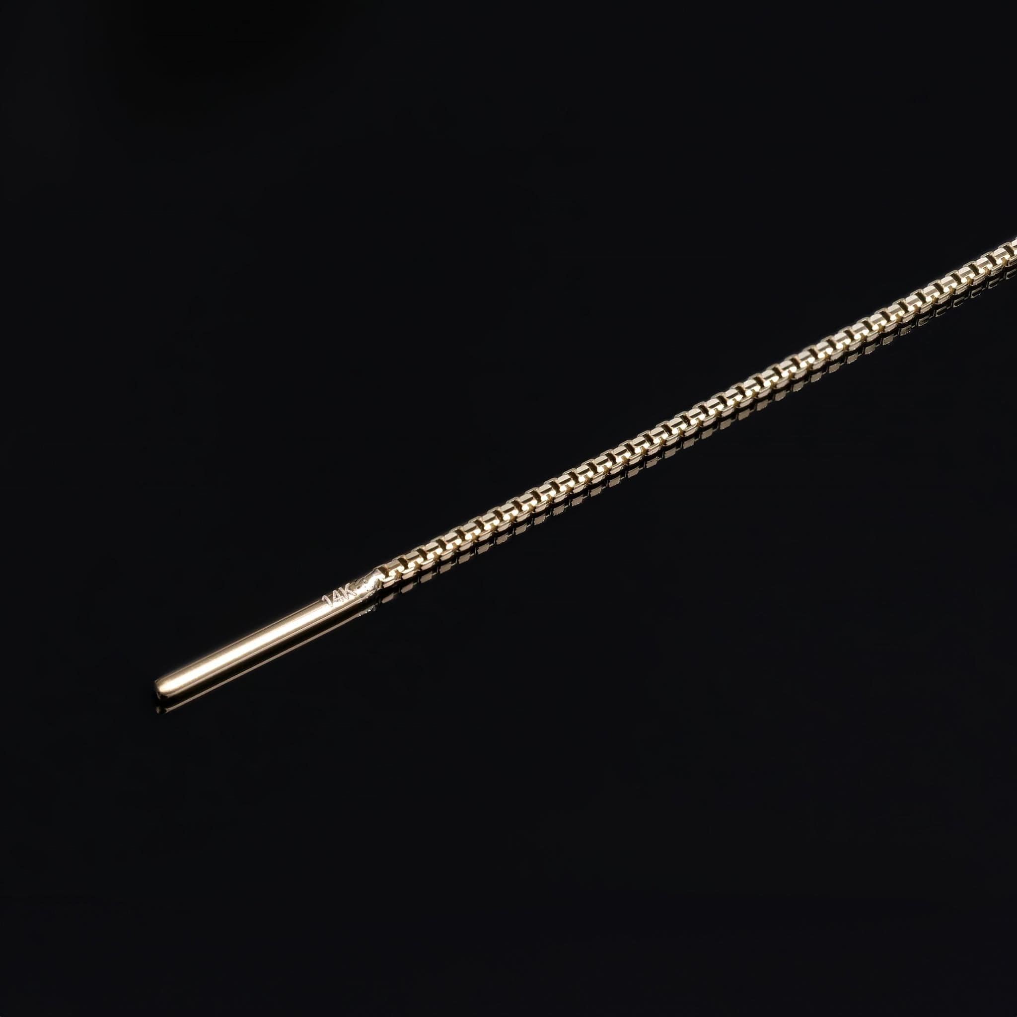 BEATTI Threaders BrillCut Box Chain Long Threader BrillCut Box Chain Long Threader