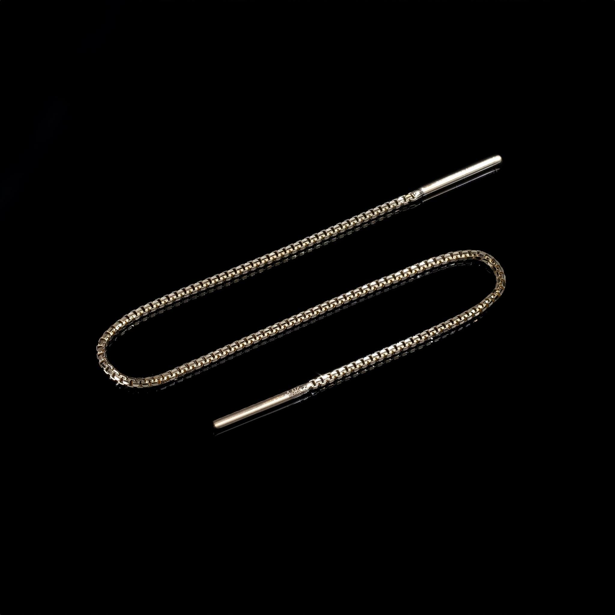 BEATTI Threaders BrillCut Box Chain Long Threader BrillCut Box Chain Long Threader