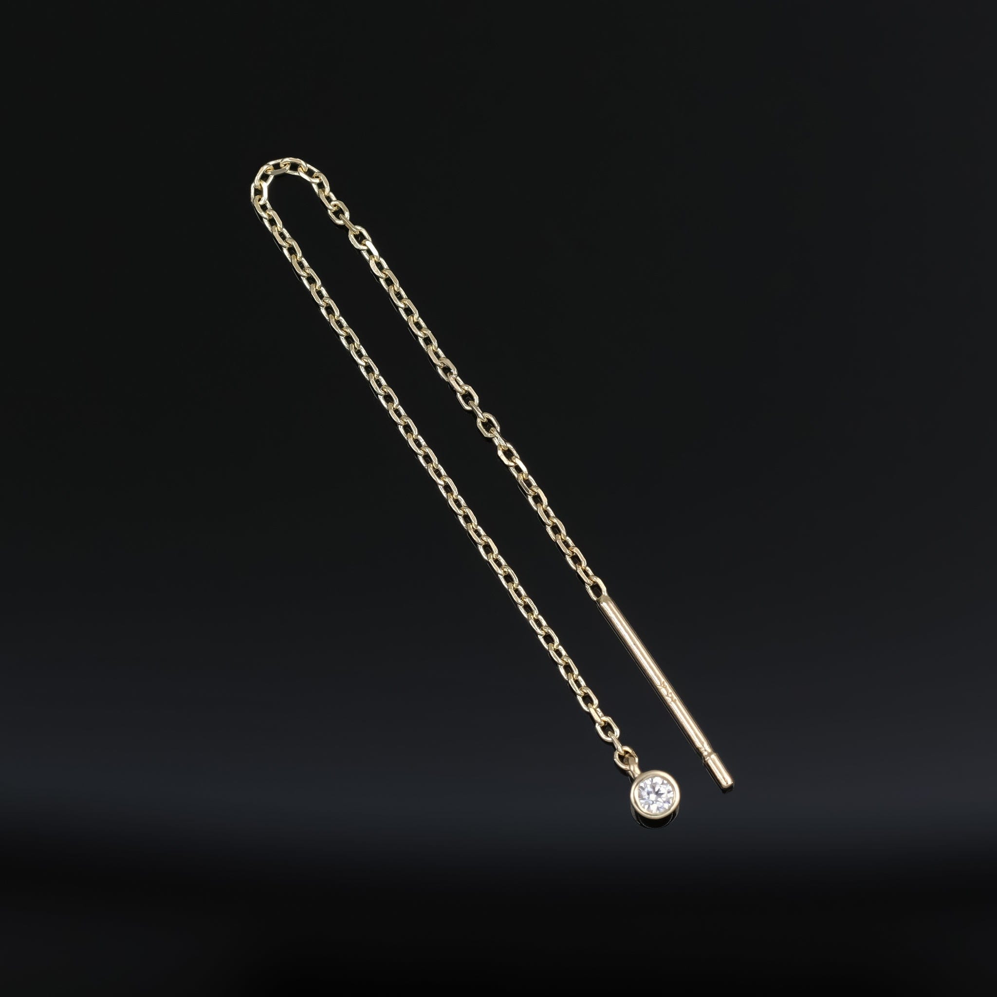 BEATTI Threaders Tiny 2mm CZ Bezel Threader Tiny 2mm CZ Bezel Threader