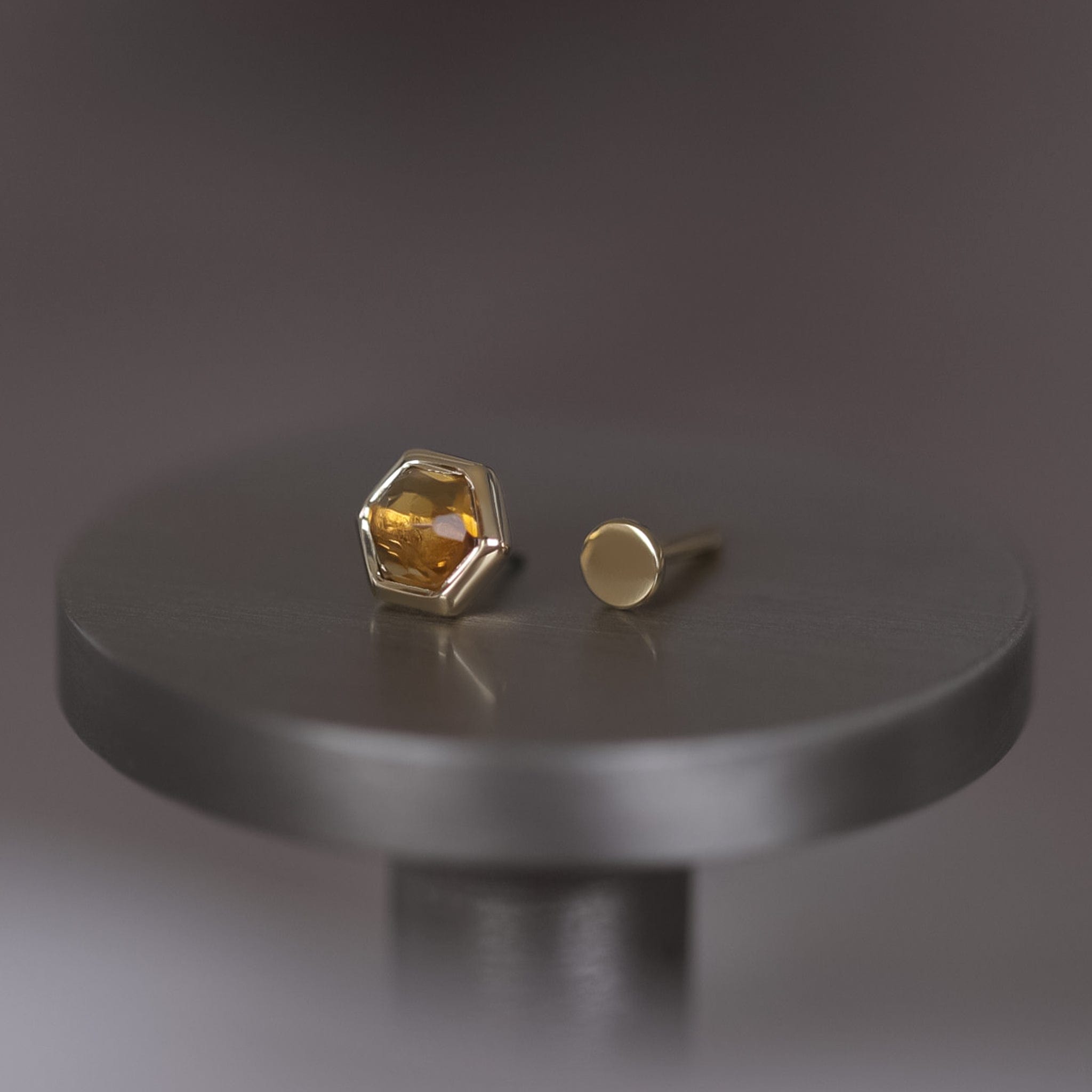 BEATTI Threadless Ends Aria • Natural Gemstone Threadless Ends Aria • Natural Gemstone Threadless Ends