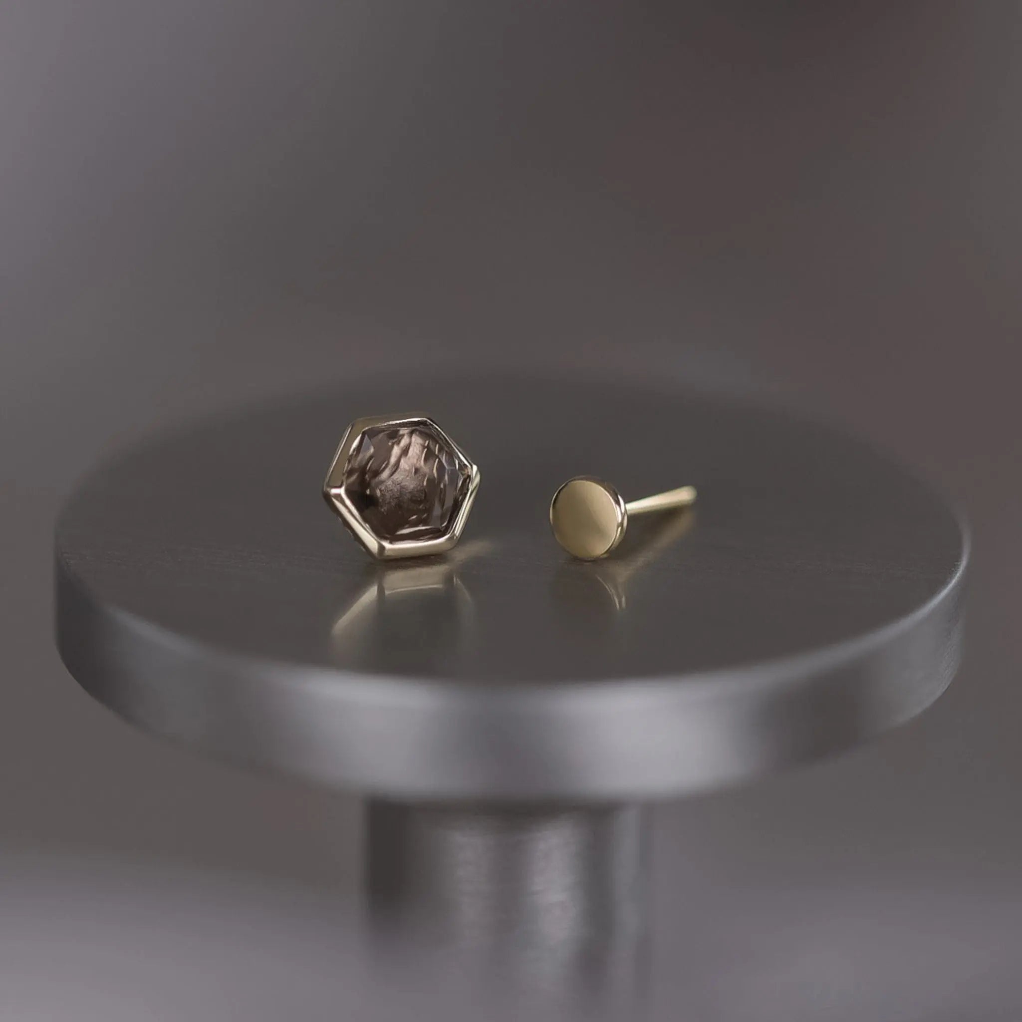 BEATTI Threadless Ends Aria • Natural Gemstone Threadless Ends Aria • Natural Gemstone Threadless Ends