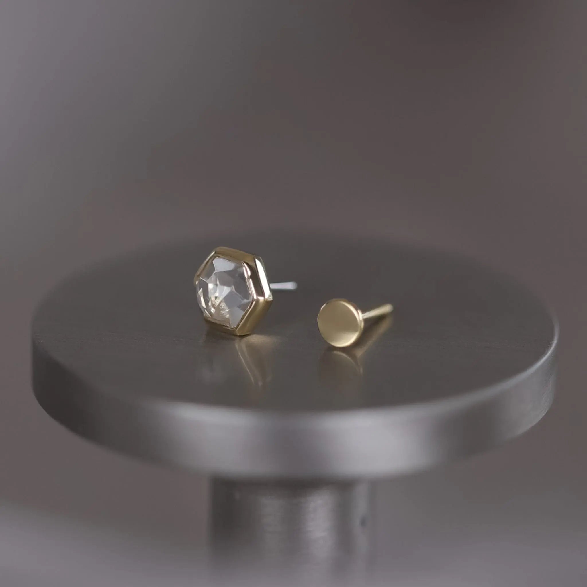 BEATTI Threadless Ends Aria • Natural Gemstone Threadless Ends Aria • Natural Gemstone Threadless Ends