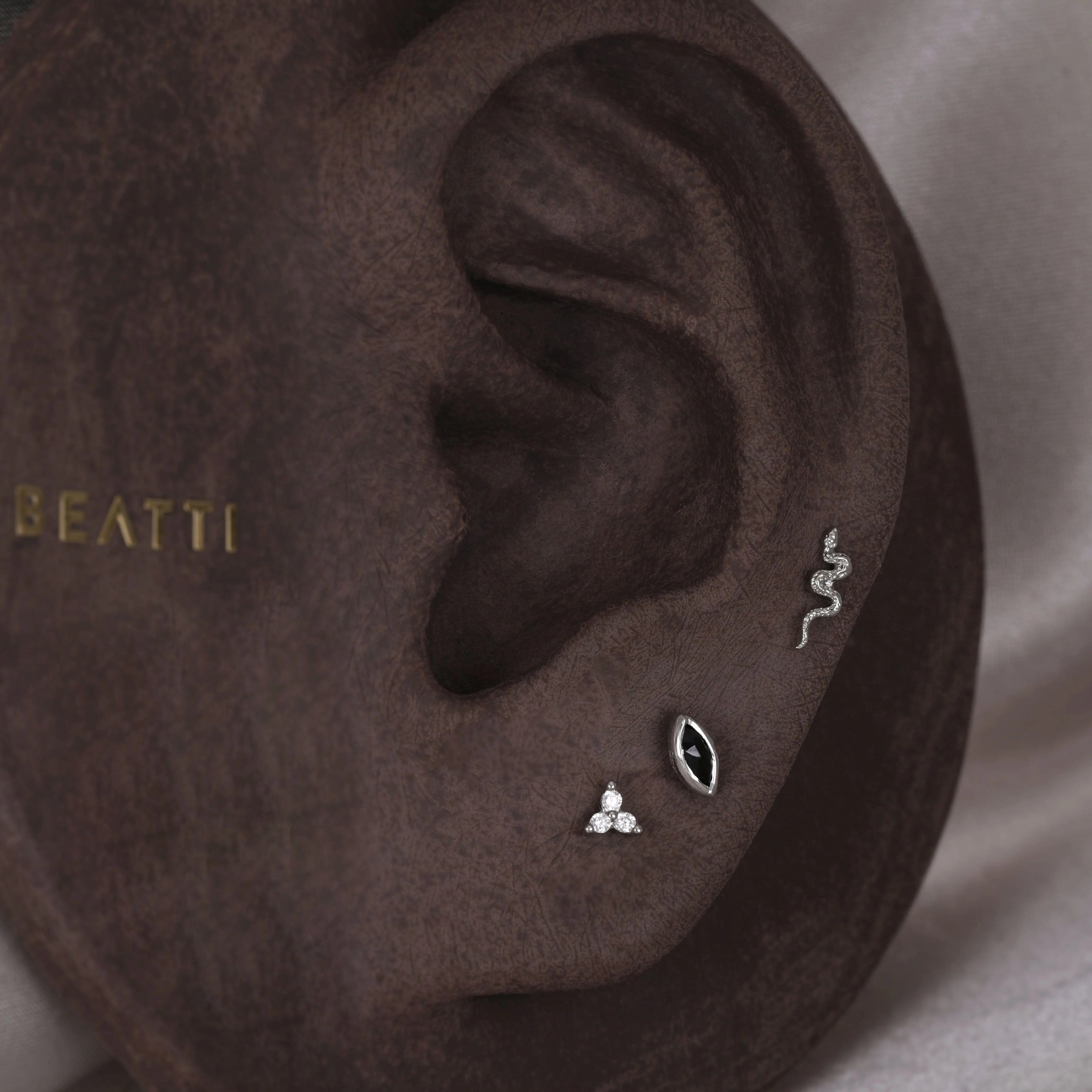 BEATTI Threadless Ends Aura • Natural Gemstone Threadless Ends Aura • Natural Gemstone Threadless Ends