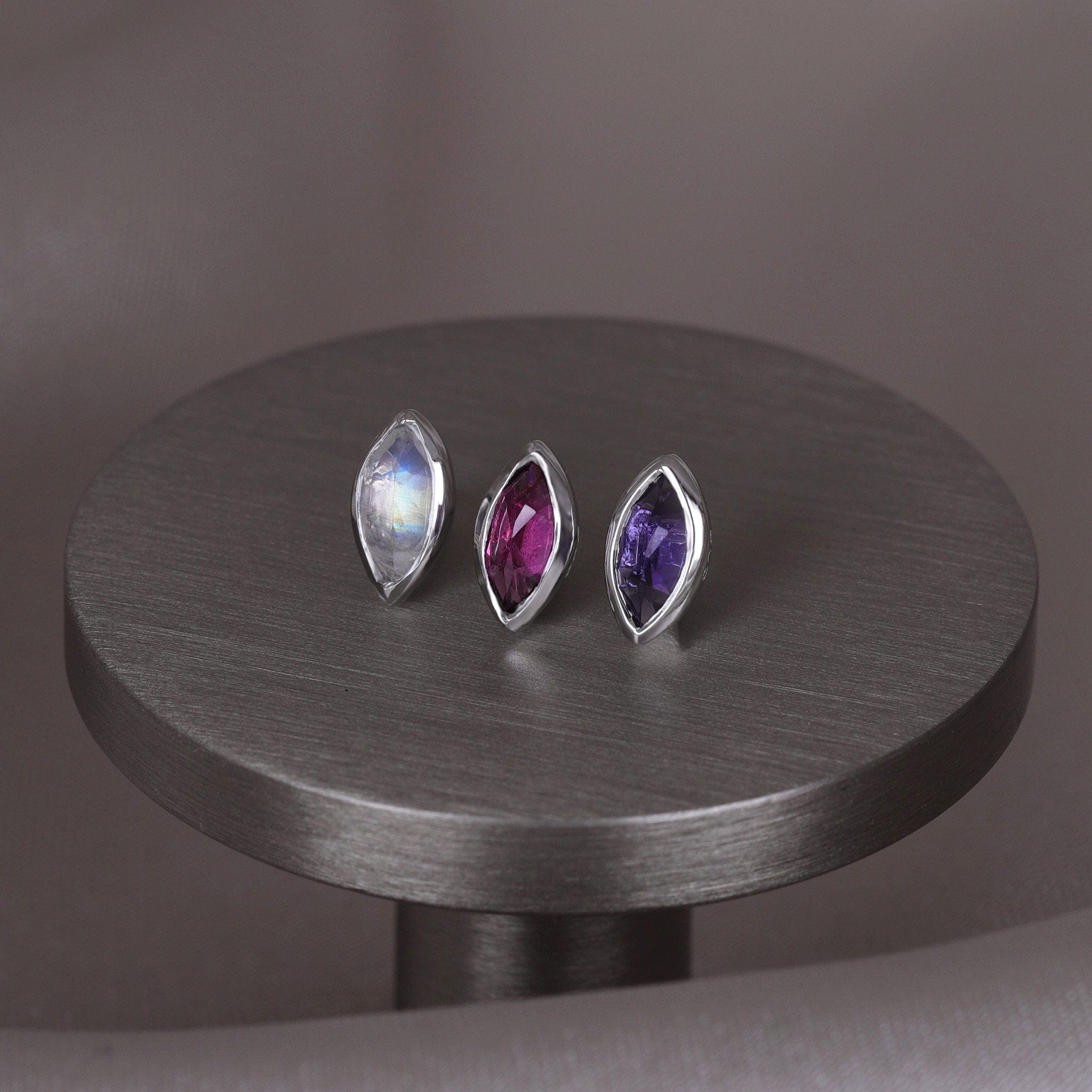 BEATTI Threadless Ends Aura • Natural Gemstone Threadless Ends Aura • Natural Gemstone Threadless Ends
