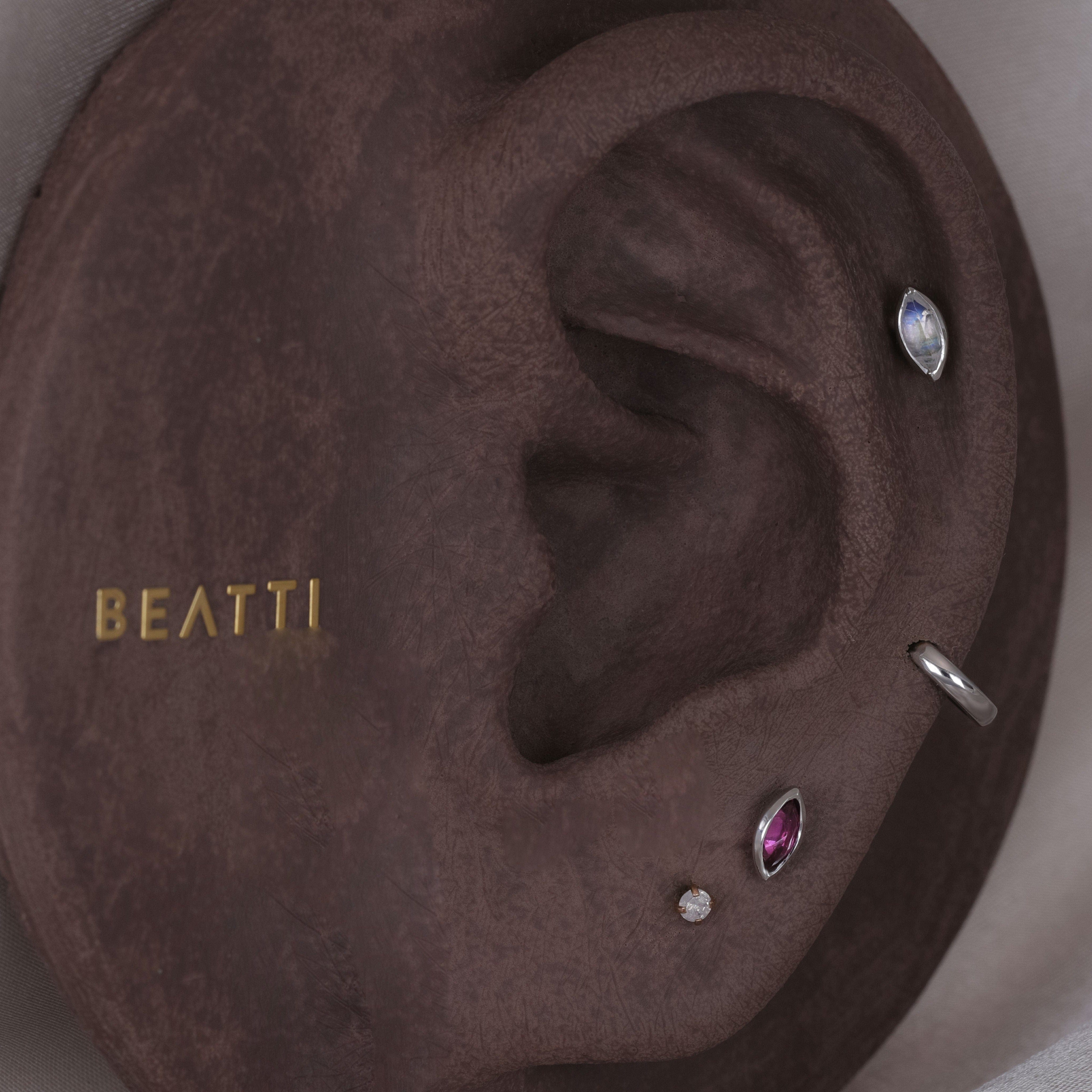 BEATTI Threadless Ends Aura • Natural Gemstone Threadless Ends Aura • Natural Gemstone Threadless Ends
