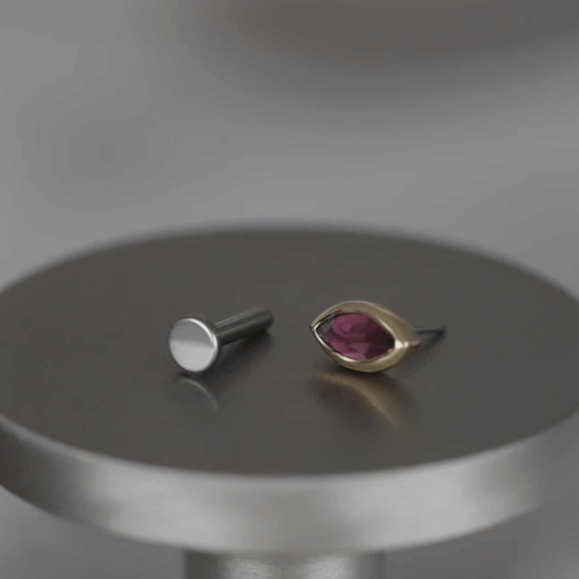 BEATTI Threadless Ends Aura • Natural Gemstone Threadless Ends Aura • Natural Gemstone Threadless Ends