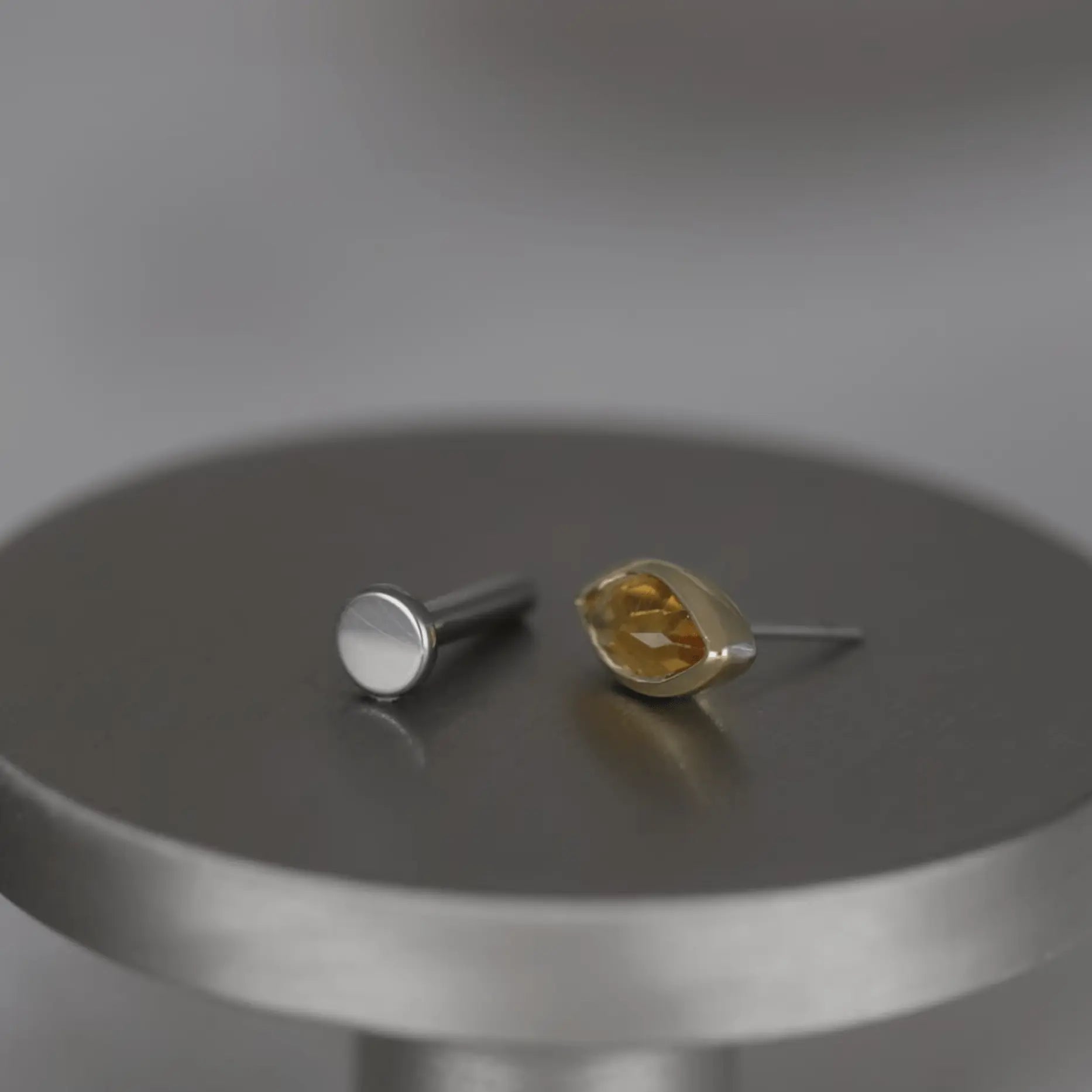 BEATTI Threadless Ends Aura • Natural Gemstone Threadless Ends Aura • Natural Gemstone Threadless Ends