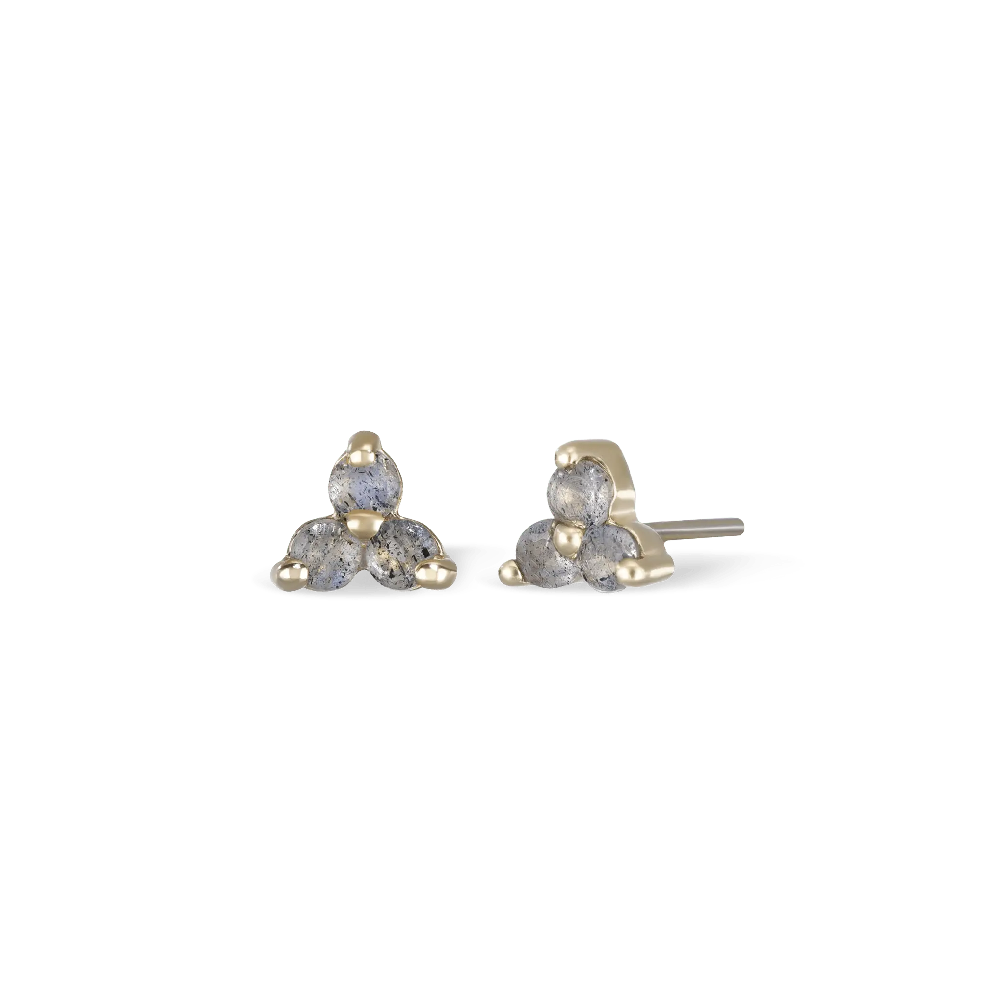 BEATTI Threadless Ends Labradorite Ivy • Natural Gemstone Threadless Ends BTE_019_SQ_CD_L Ivy • Natural Gemstone Threadless Ends