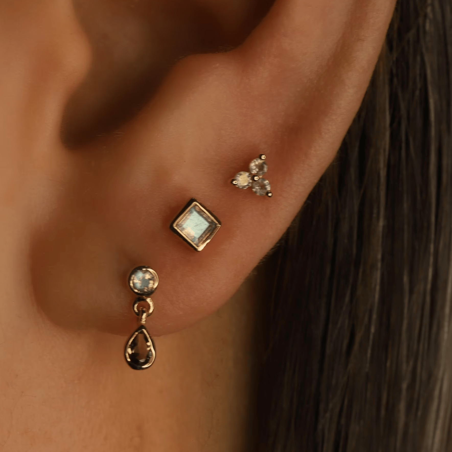 BEATTI Threadless Ends Maya • Natural Gemstone Threadless Ends Maya • Natural Gemstone Threadless Ends