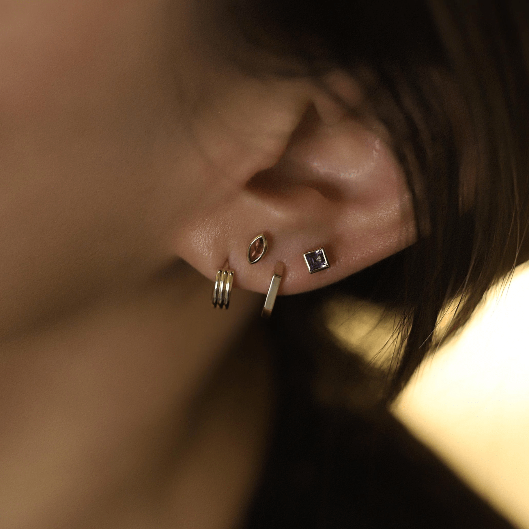 BEATTI Threadless Ends Maya • Natural Gemstone Threadless Ends Maya • Natural Gemstone Threadless Ends