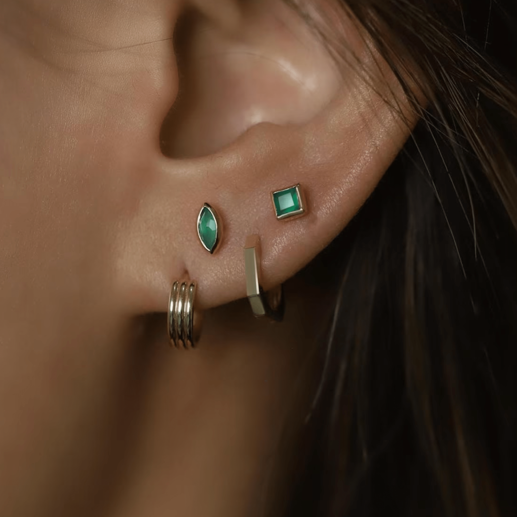 BEATTI Threadless Ends Maya • Natural Gemstone Threadless Ends Maya • Natural Gemstone Threadless Ends