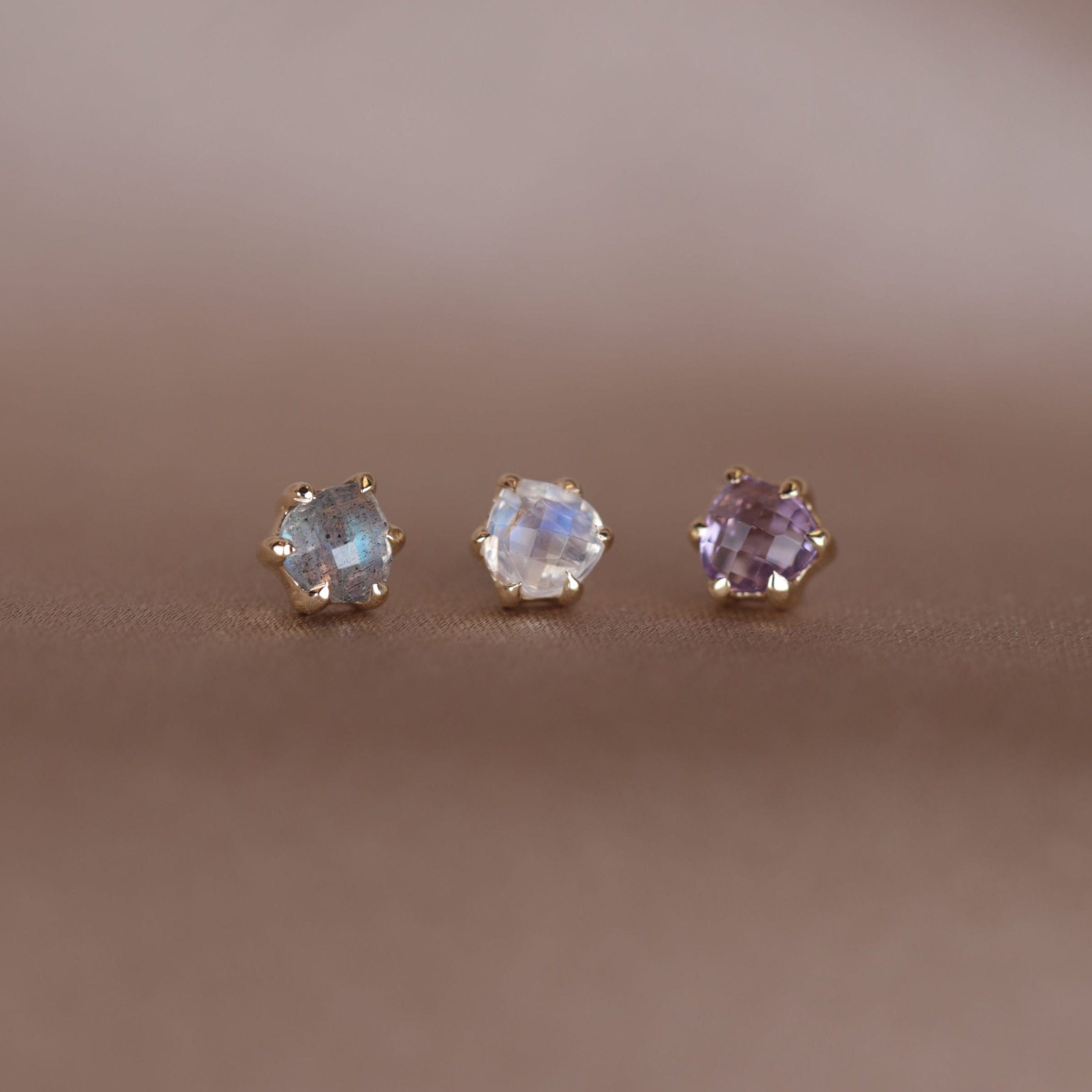 BEATTI Threadless Ends Nova • Natural Gemstone Threadless Ends Nova • Natural Gemstone Threadless Ends