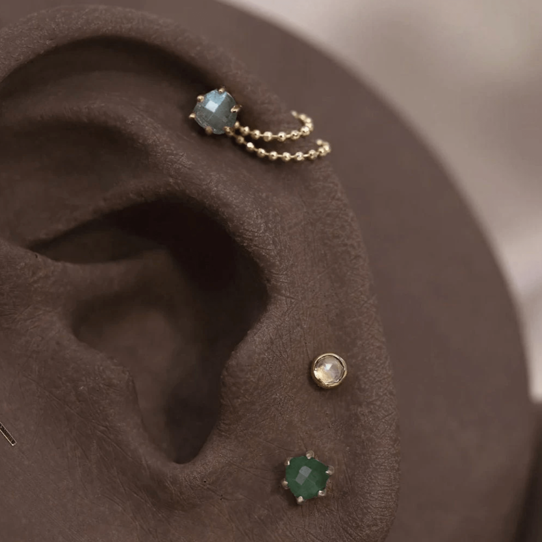 BEATTI Threadless Ends Nova • Natural Gemstone Threadless Ends Nova • Natural Gemstone Threadless Ends