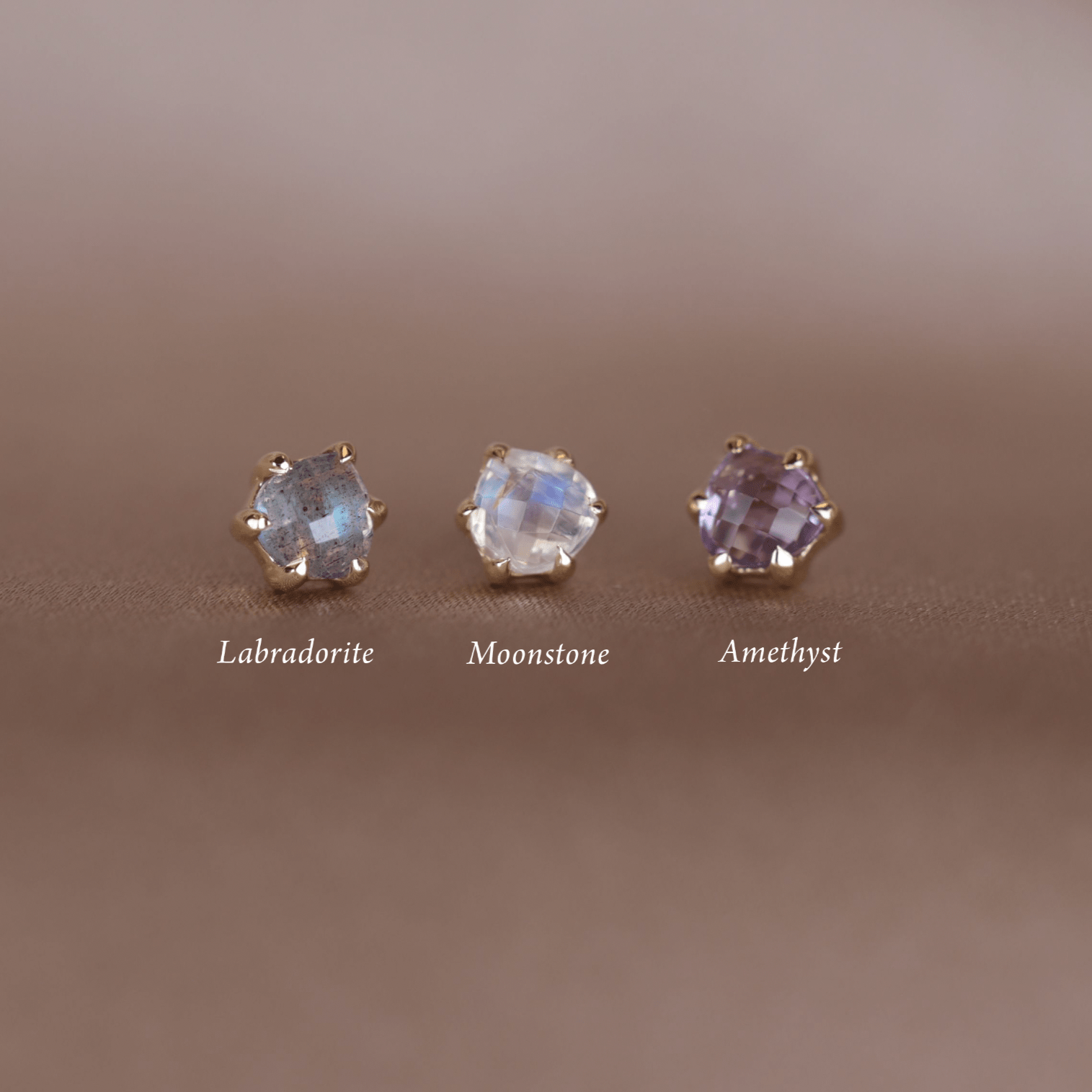 BEATTI Threadless Ends Nova • Natural Gemstone Threadless Ends Nova • Natural Gemstone Threadless Ends