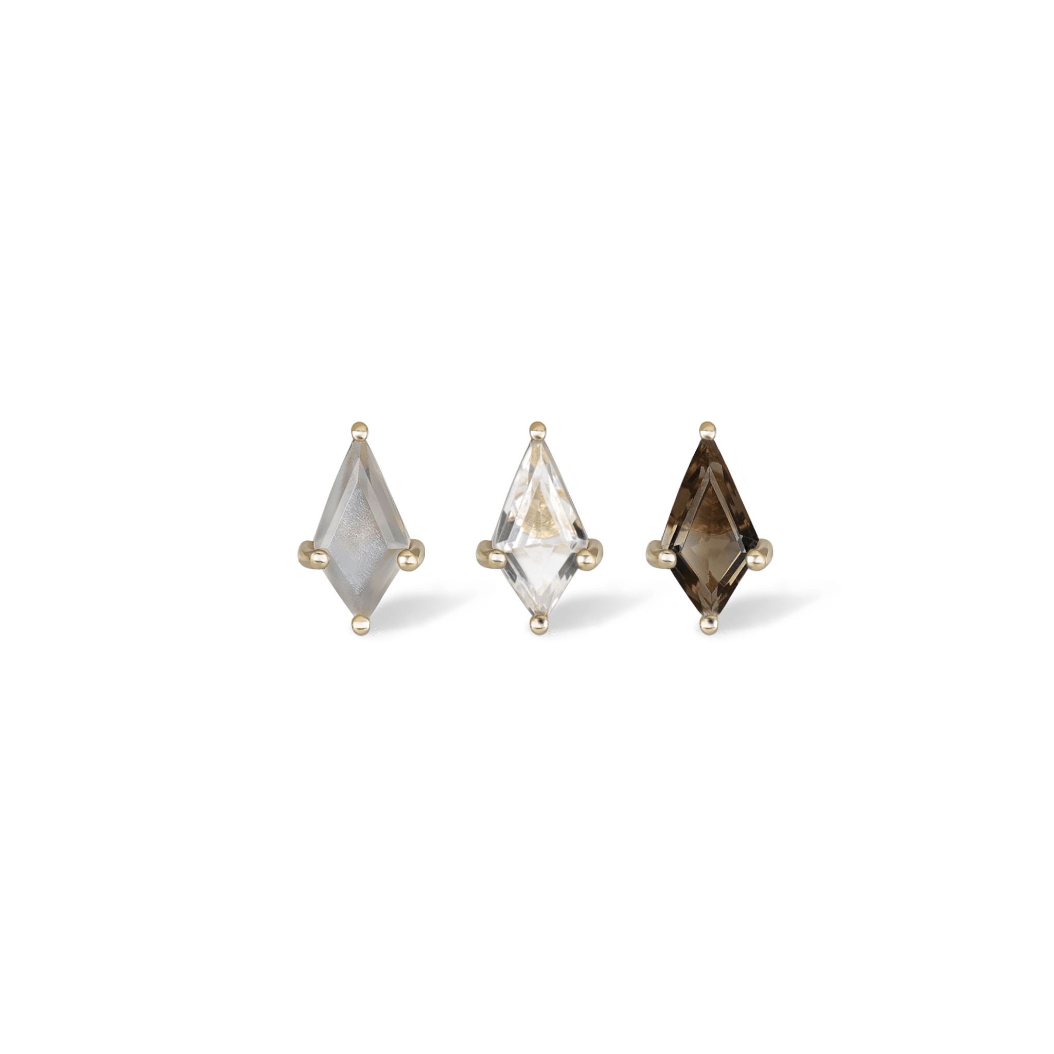 BEATTI Threadless Ends Siera • Natural Gemstone Threadless Ends Siera • Natural Gemstone Threadless Ends