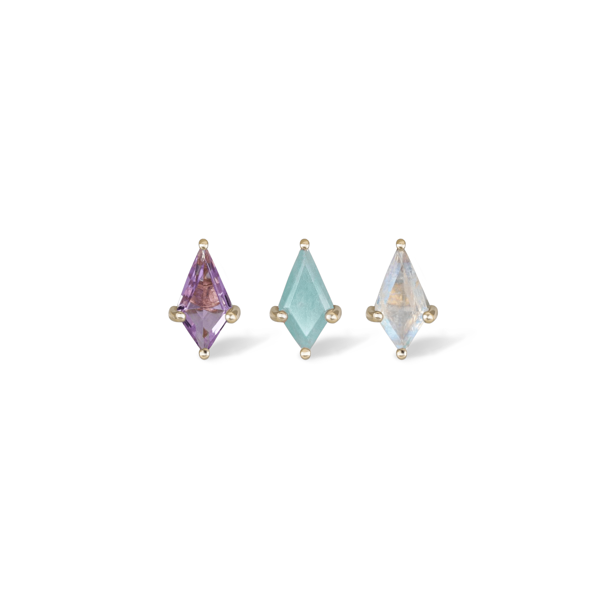 BEATTI Threadless Ends Siera • Natural Gemstone Threadless Ends Siera • Natural Gemstone Threadless Ends