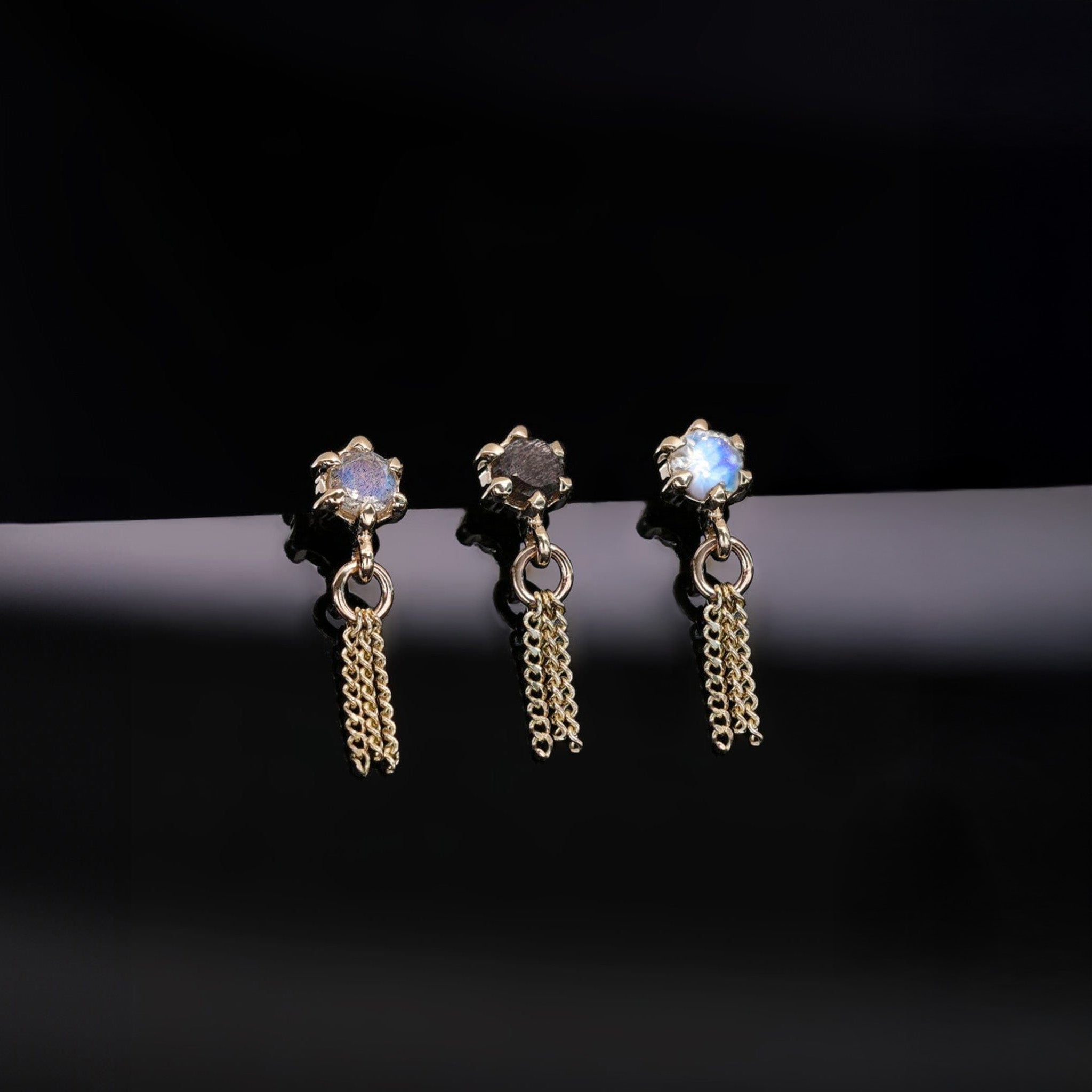 Starlet • Labradorite Chain Tassel