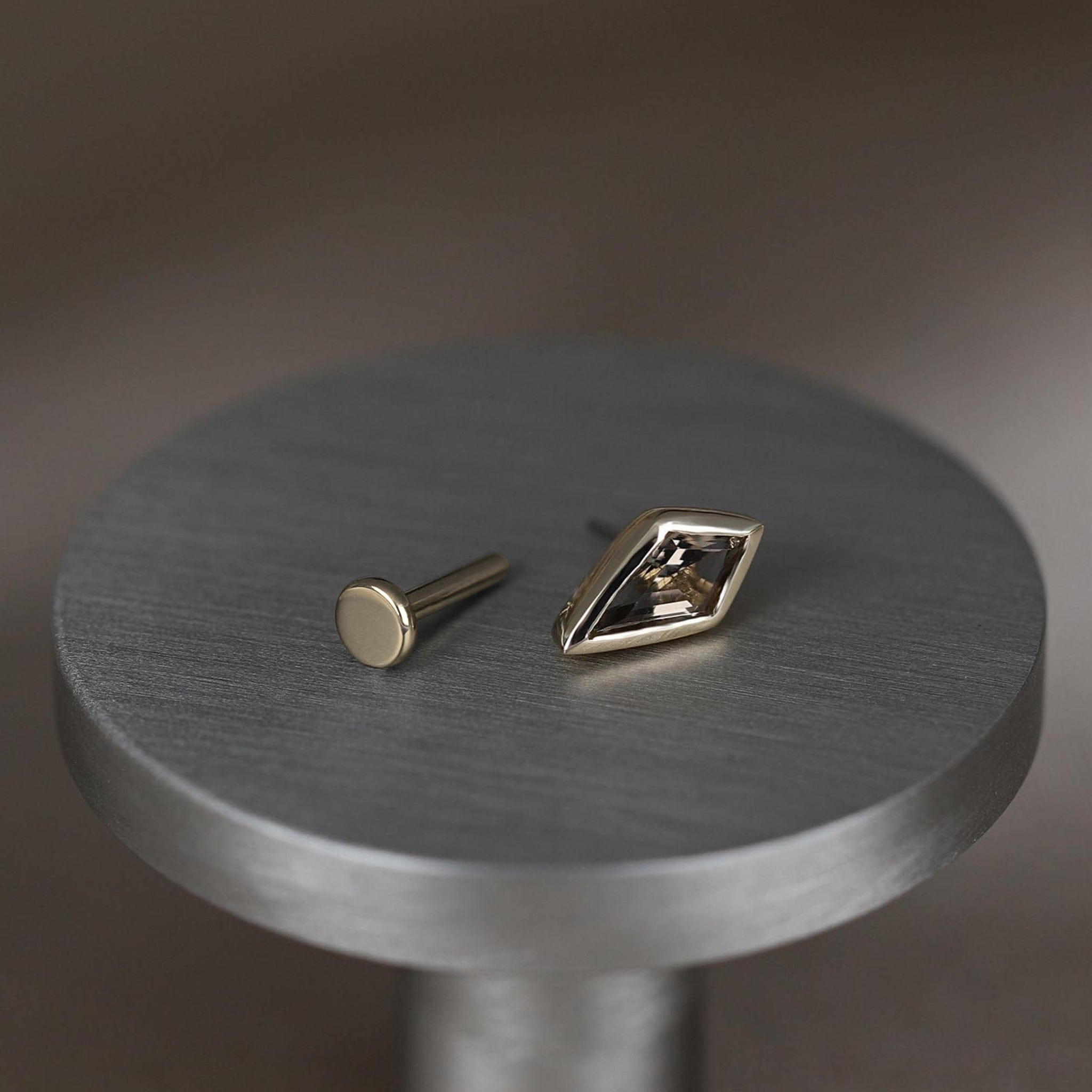 BEATTI Threadless Ends Zenith (Large) • Kite Cut Gemstone Threadless Ends Zenith (Large) • Kite Cut Gemstone Threadless Ends