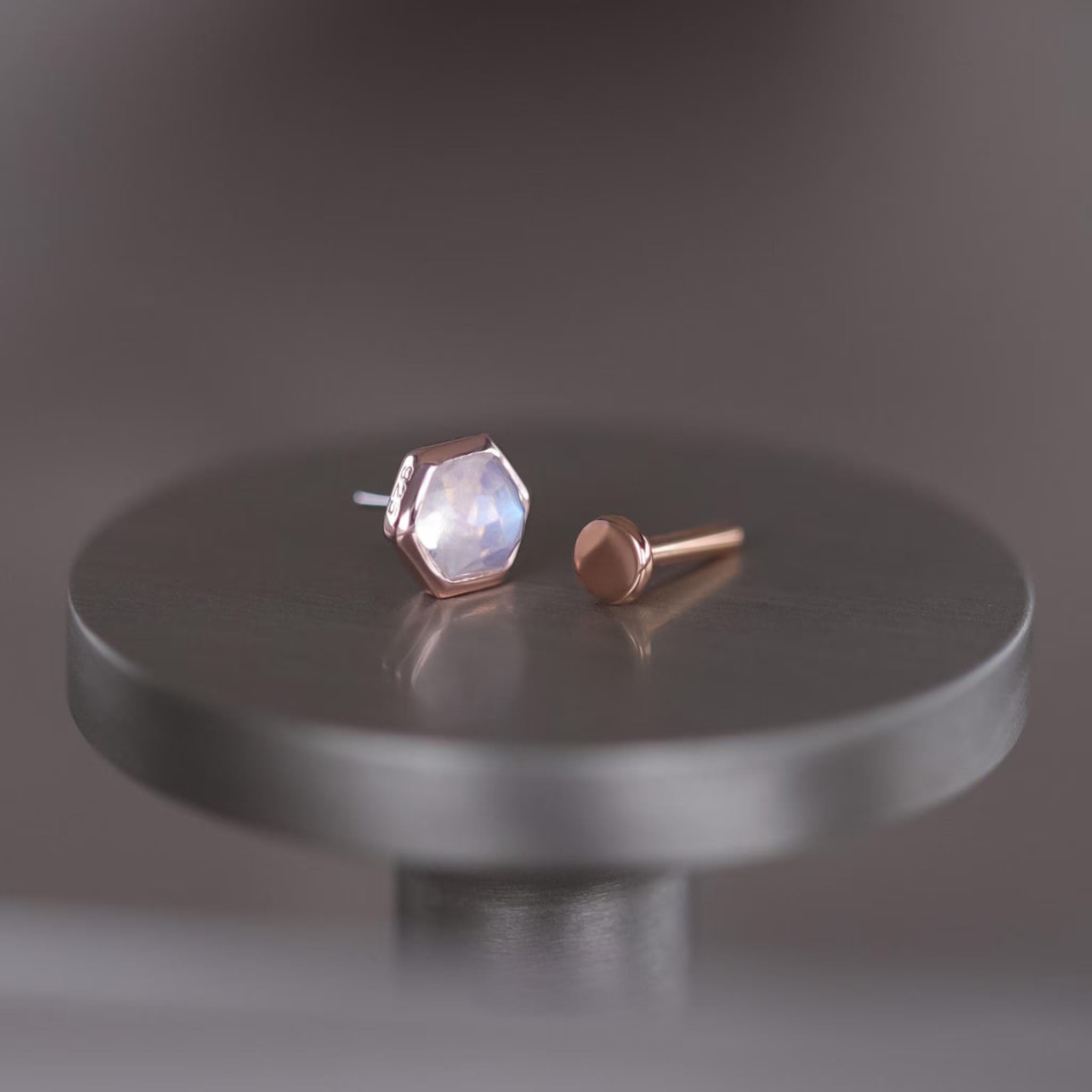 Aria • Natural Gemstone Threadless Ends